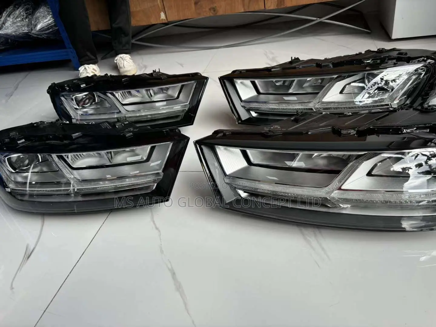 Audi Q7 2018 Headlights