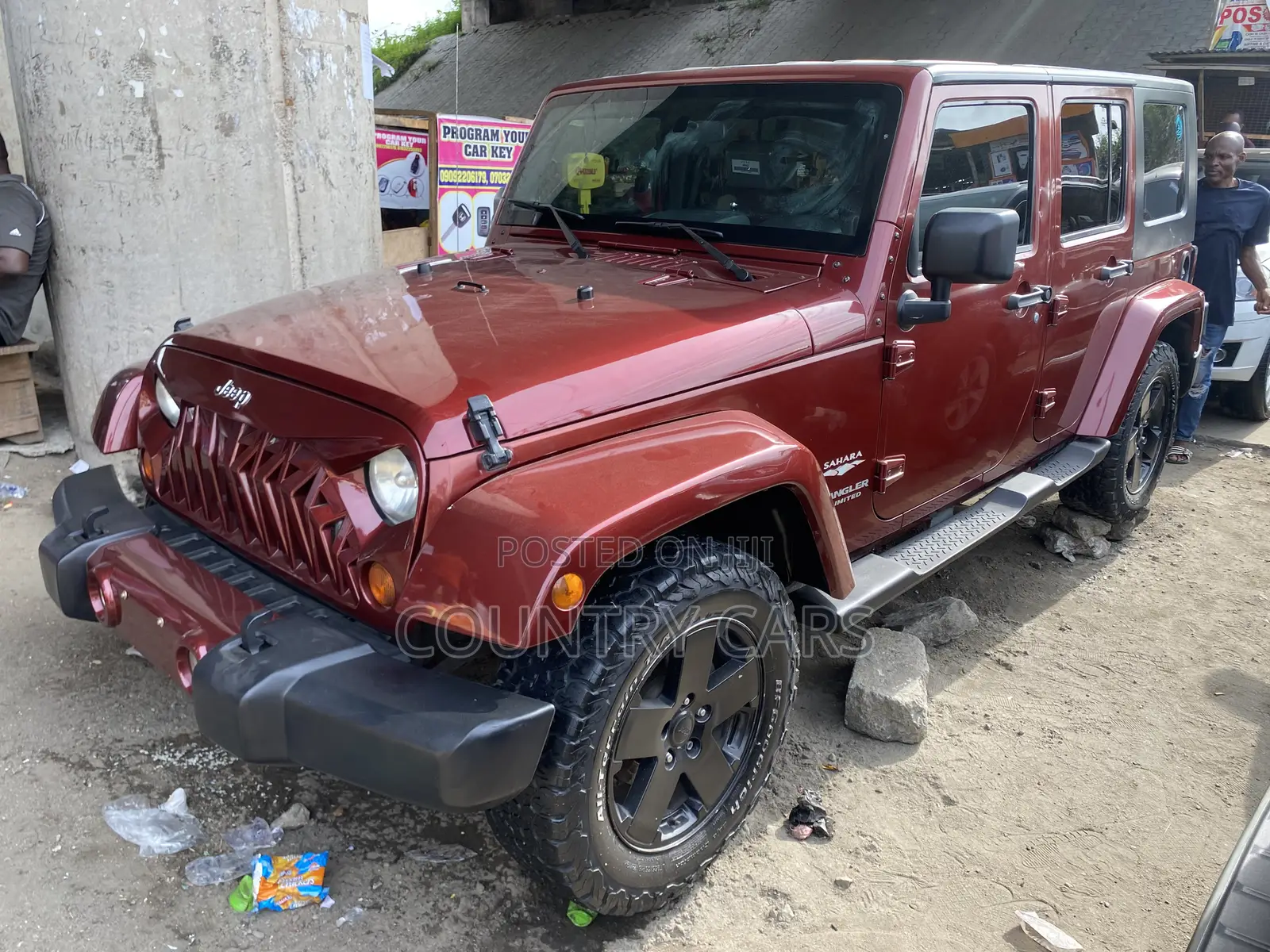 Jeep Wrangler 3.8 Unlimited Sahara 4x4 2008 Red