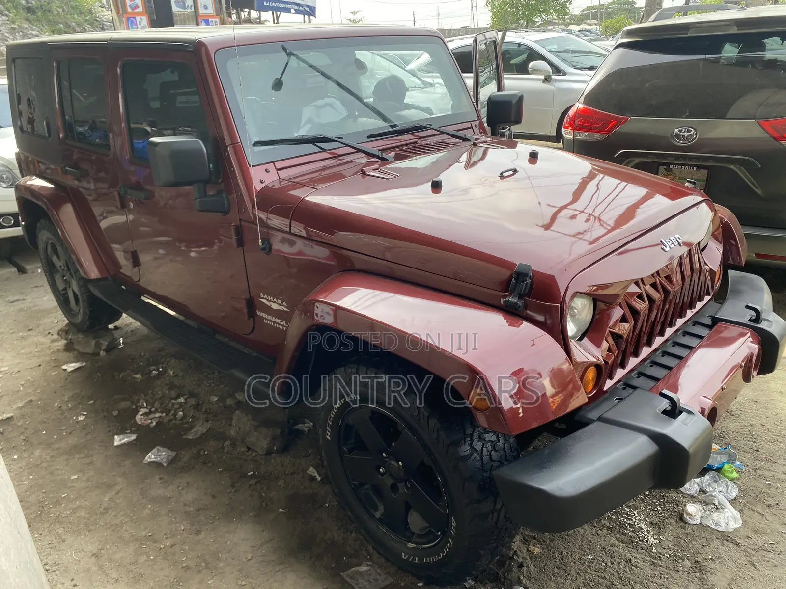 Jeep Wrangler 3.8 Unlimited Sahara 4x4 2008 Red