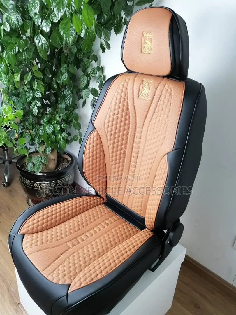 Maxone Orange and Black Seat Cover