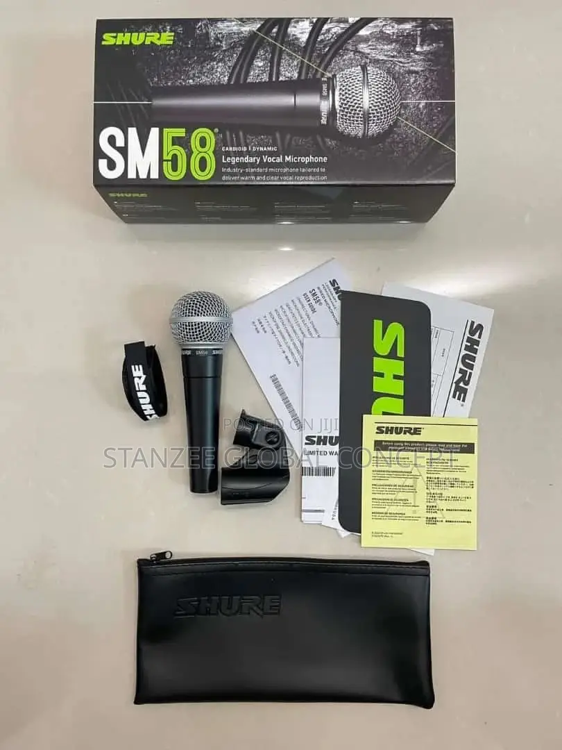 Shure Sm58 Legendary Vocal Microphone