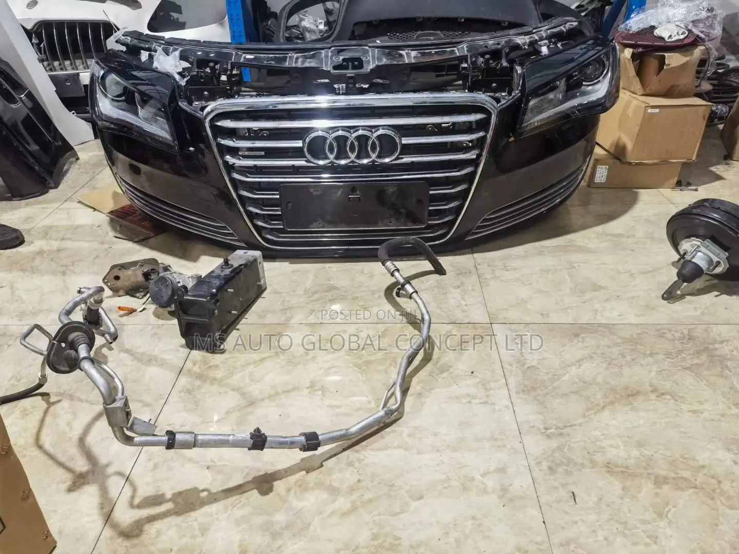 Audi A8L 2016 Complete Front Cut