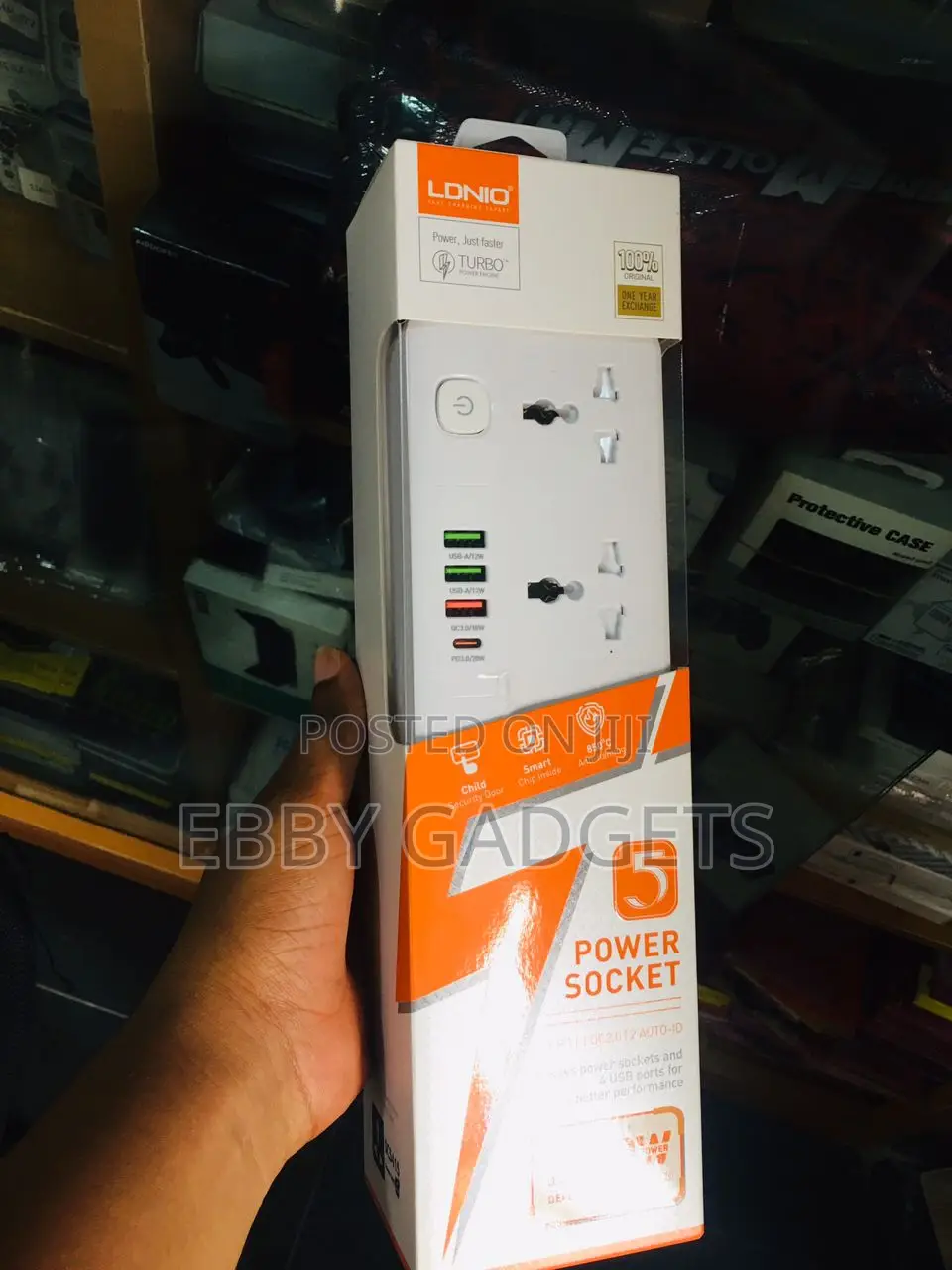 LDNIO Extension Cord LDNIO SC5415 5 Way Outlet Power Strips