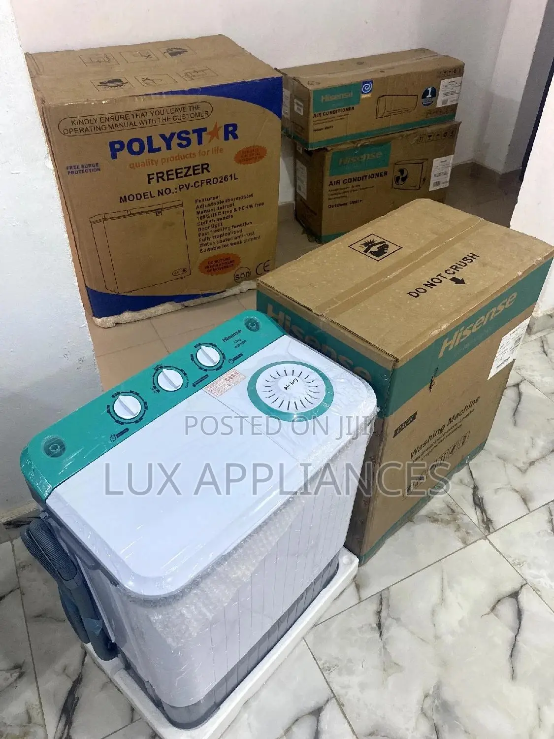 Hisense WM503-WSPA 5KG Top Load Twin Tub Washing Machine
