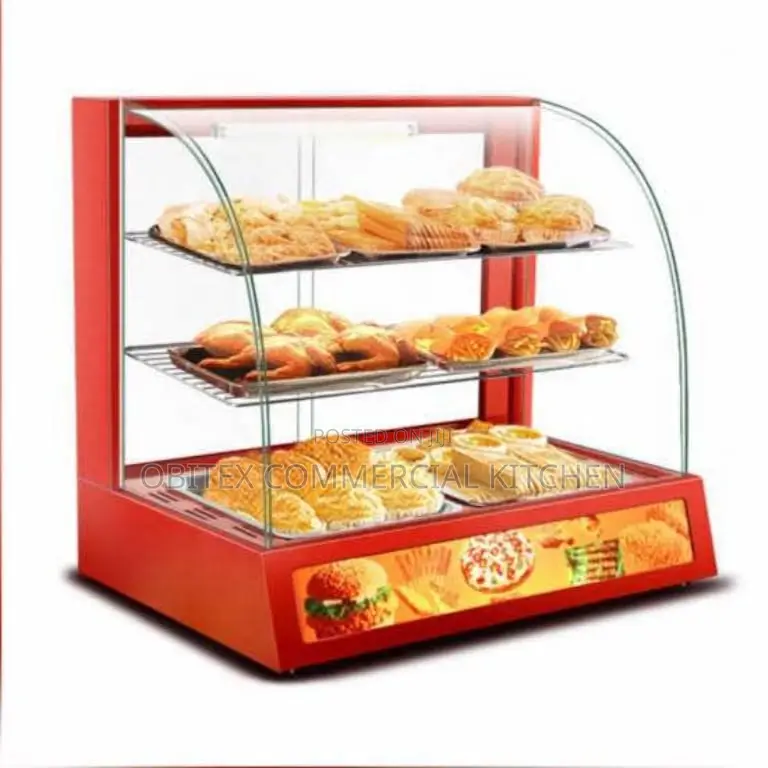 Commercial 2plates Snacks Display Warmer Is Available for Sale