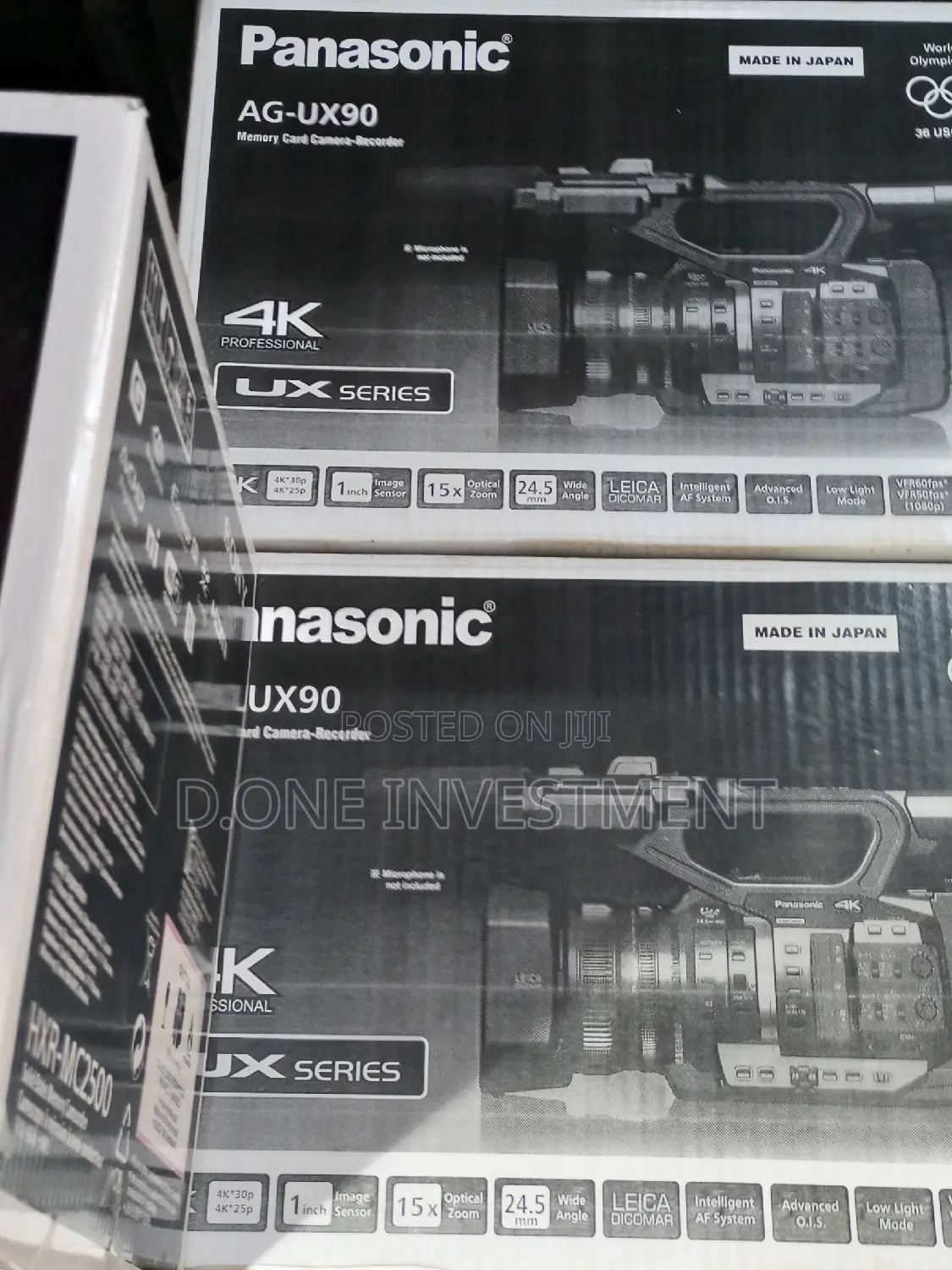 Panasonic Ag-Ux90 Uhd Professional Video Camcorder.