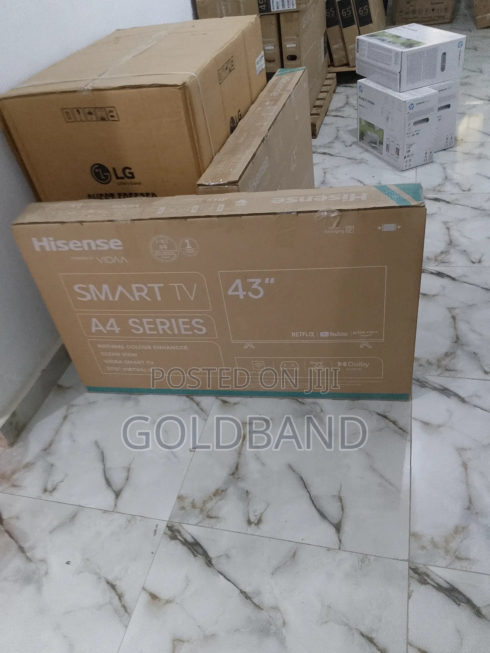 43" Hisense 43a4k Smart Tv- Powered by Vidaa
