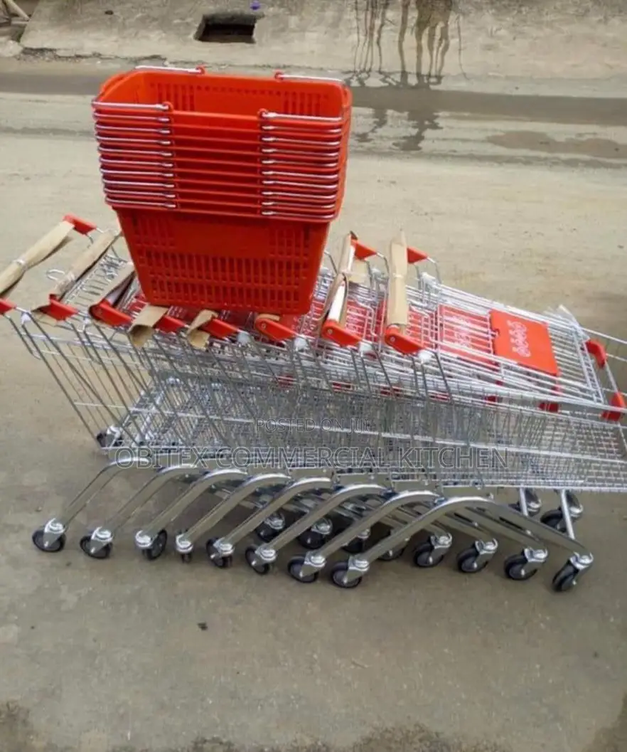 Quality Supermarket Trolley Is Available for Sale