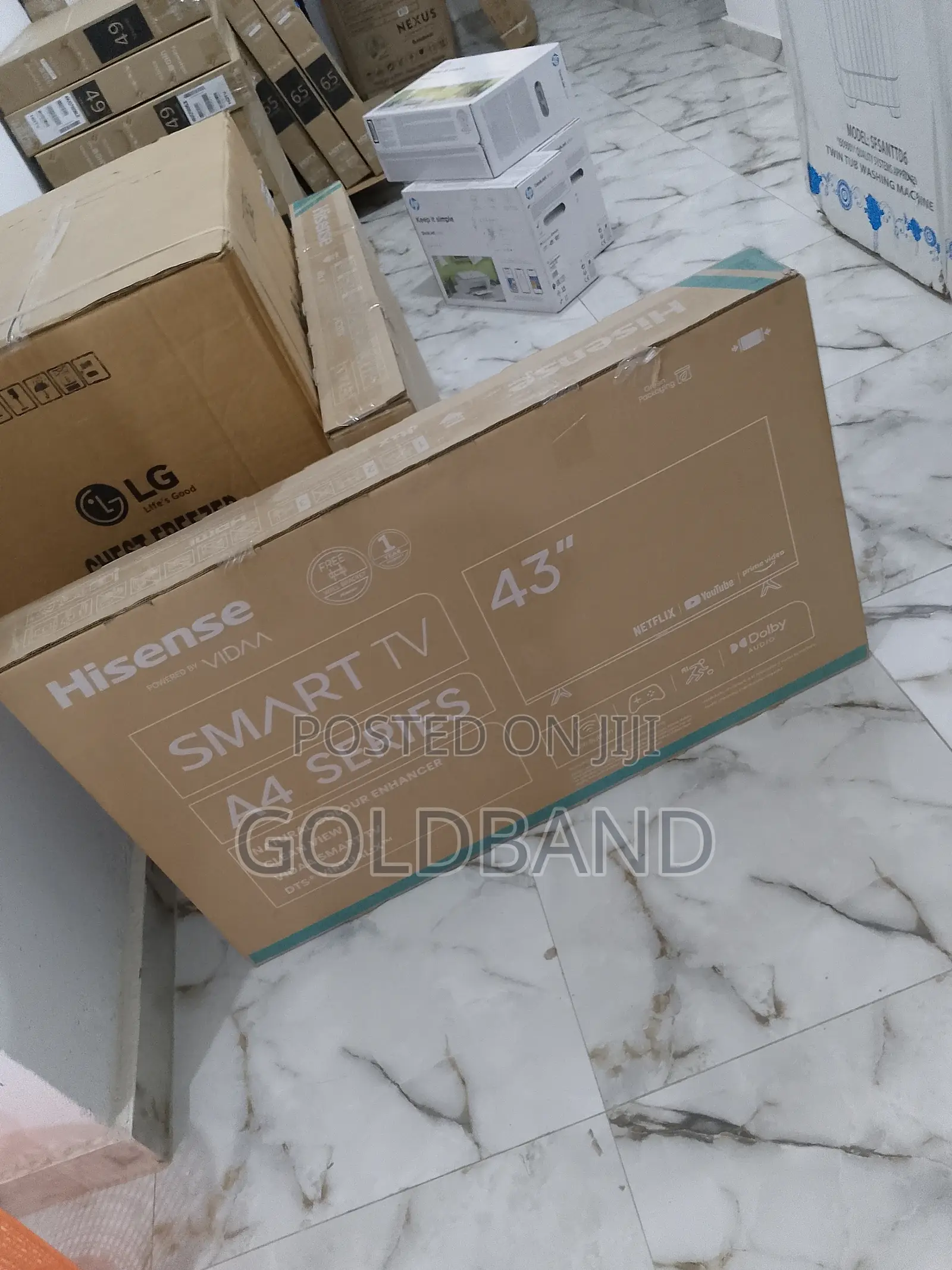 Durable 43 Inches Hisense Smart Tv- 43a4k