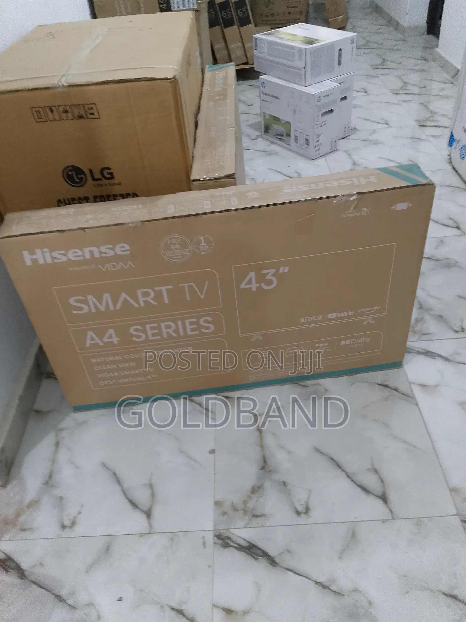 Efficient 43 Inches Hisense Smart Tv- 43a4k