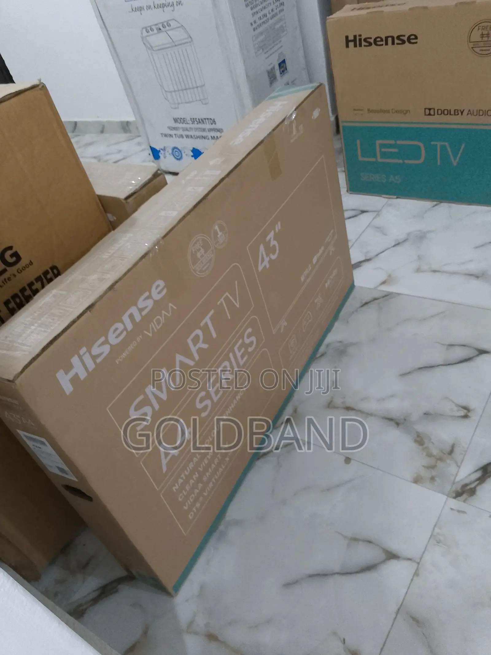 New Efficient 43 Inches Hisense Smart Tv- 43a4k
