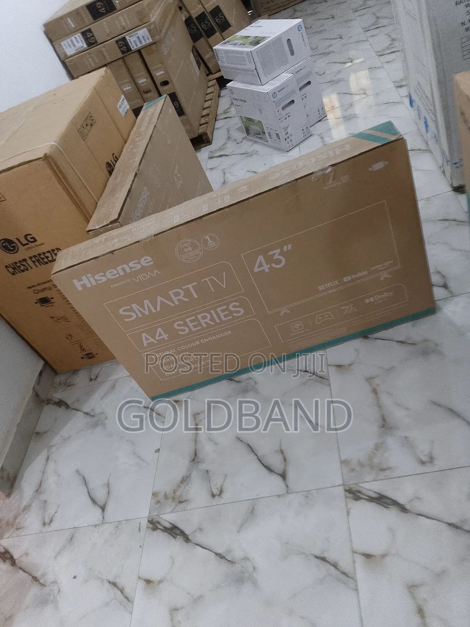 43 Inches Hisense Smart Tv- 43a4k- Powered by Vidaa