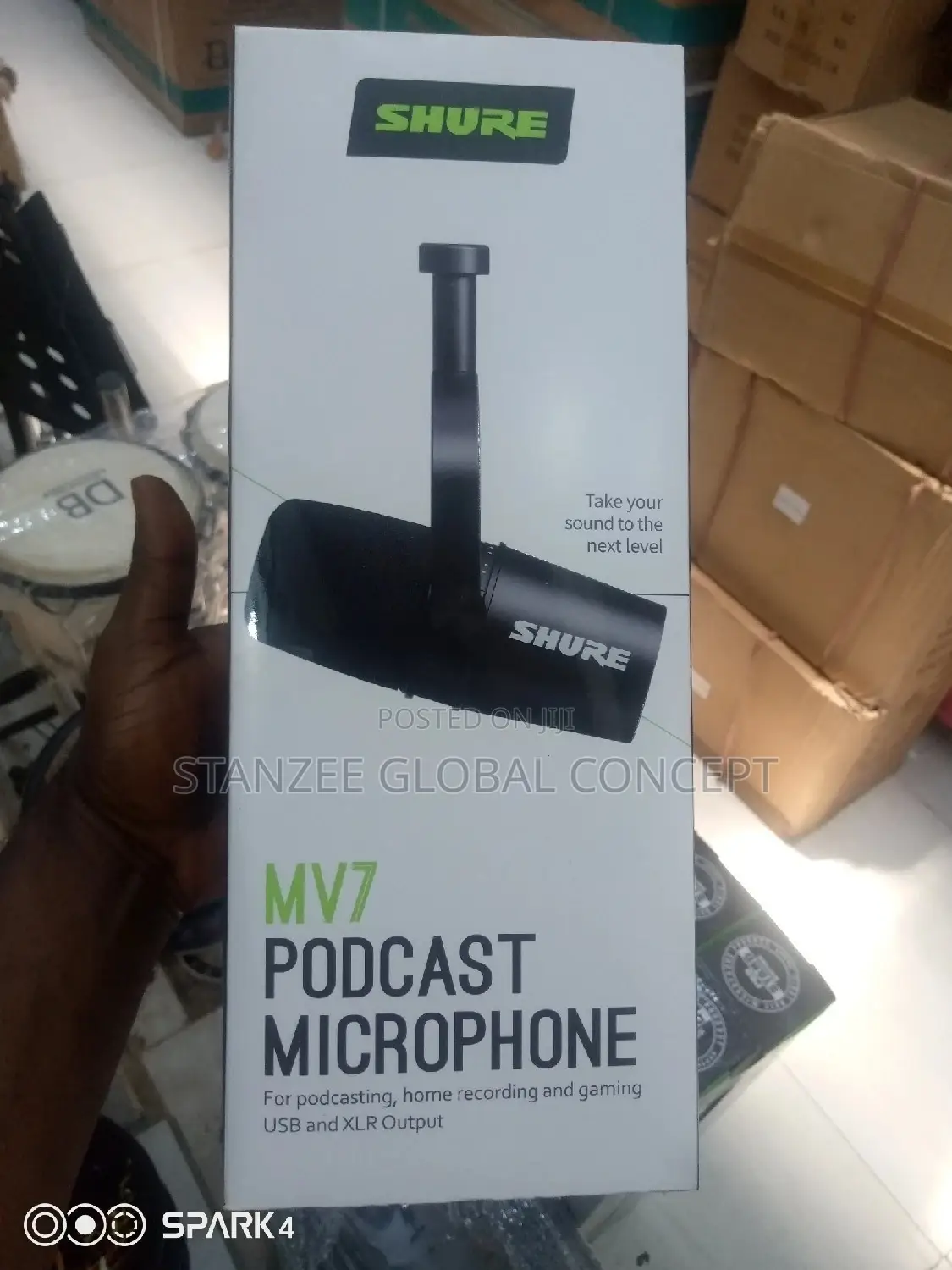 Shure Mv7 Podcast Microphone