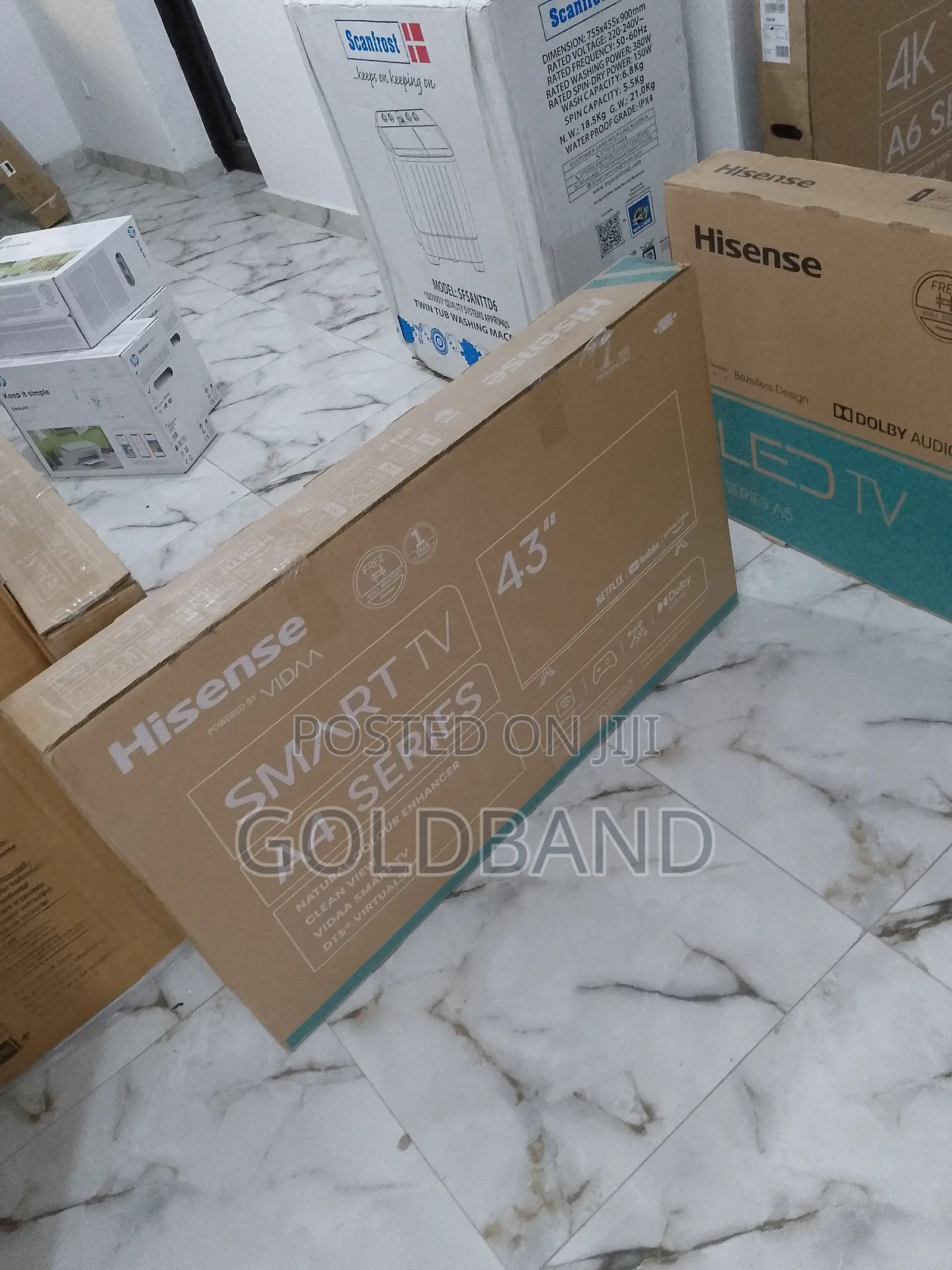 Brand New Hisense 43" Smart Tv- 43a4k