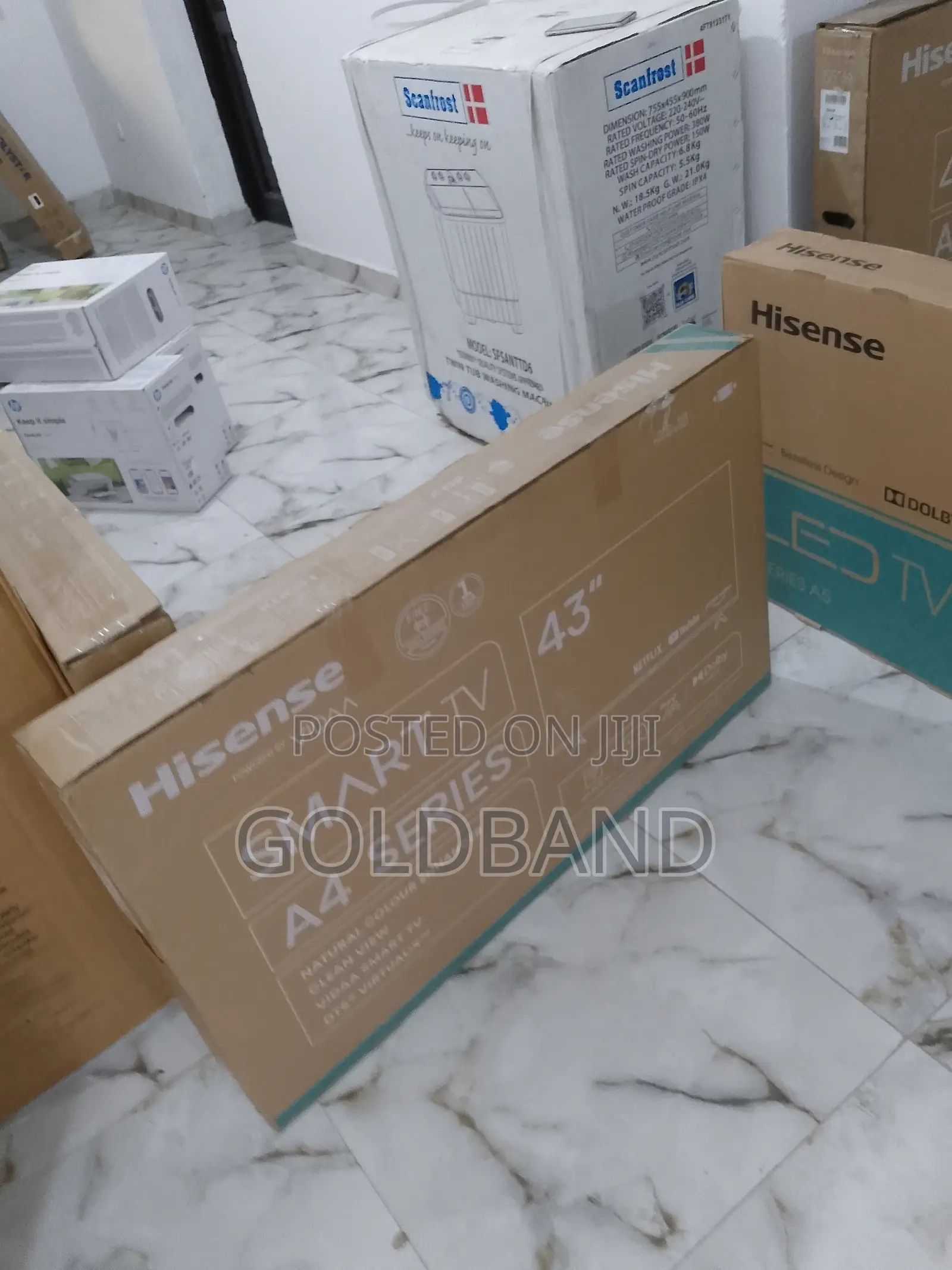 New Hisense 43" Smart Tv- 43a4k