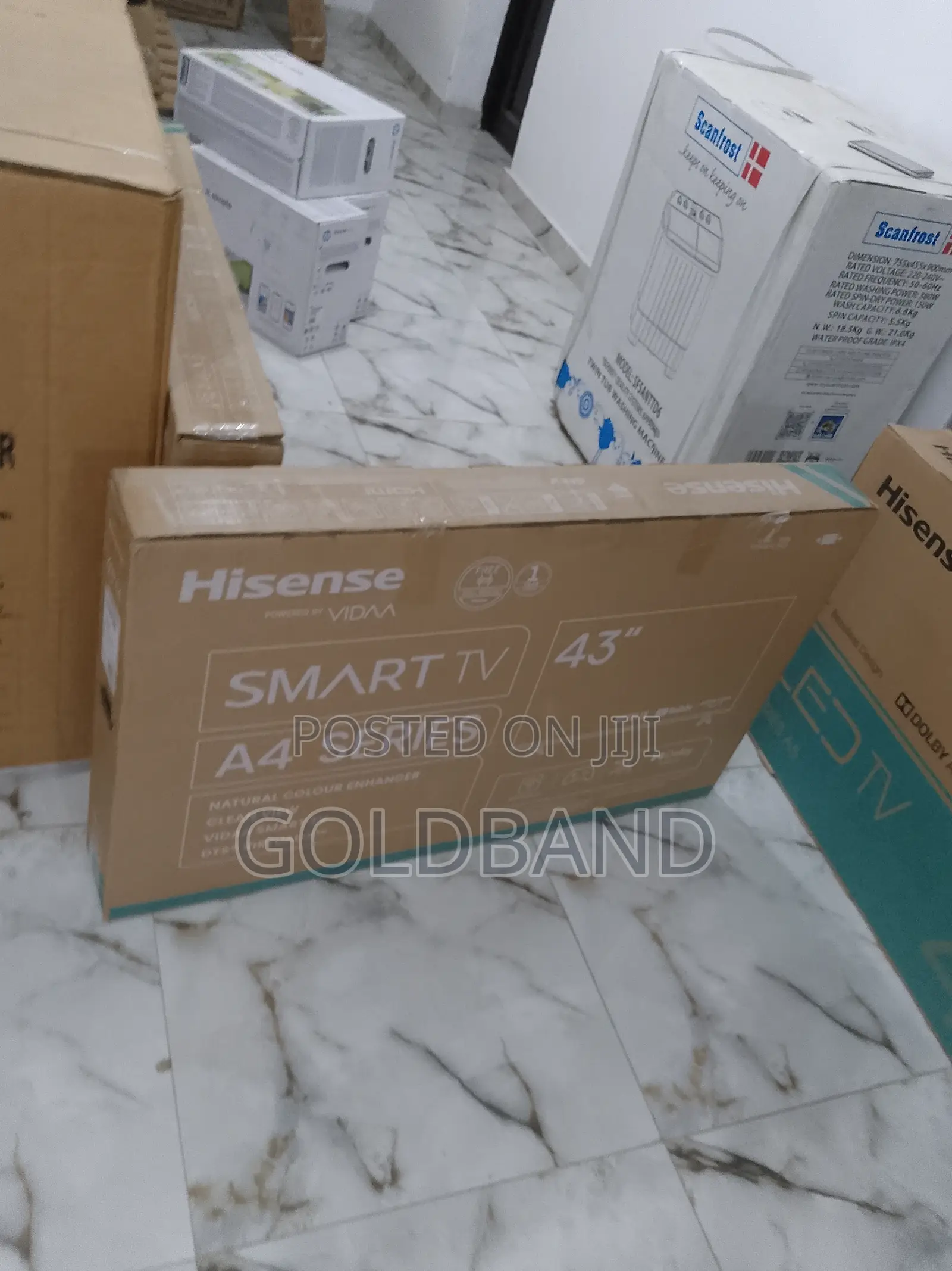 Durable Hisense 43" Smart Tv- 43a4k