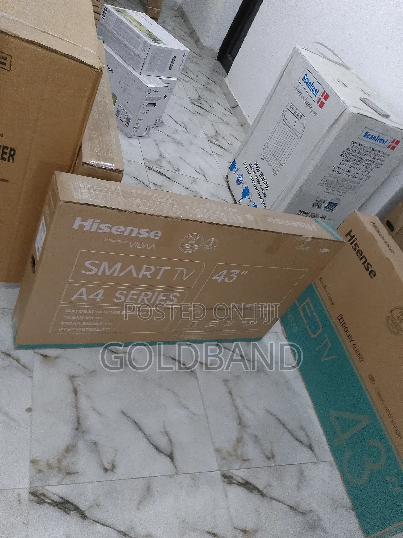 Efficient Hisense 43" Smart Tv- 43a4k