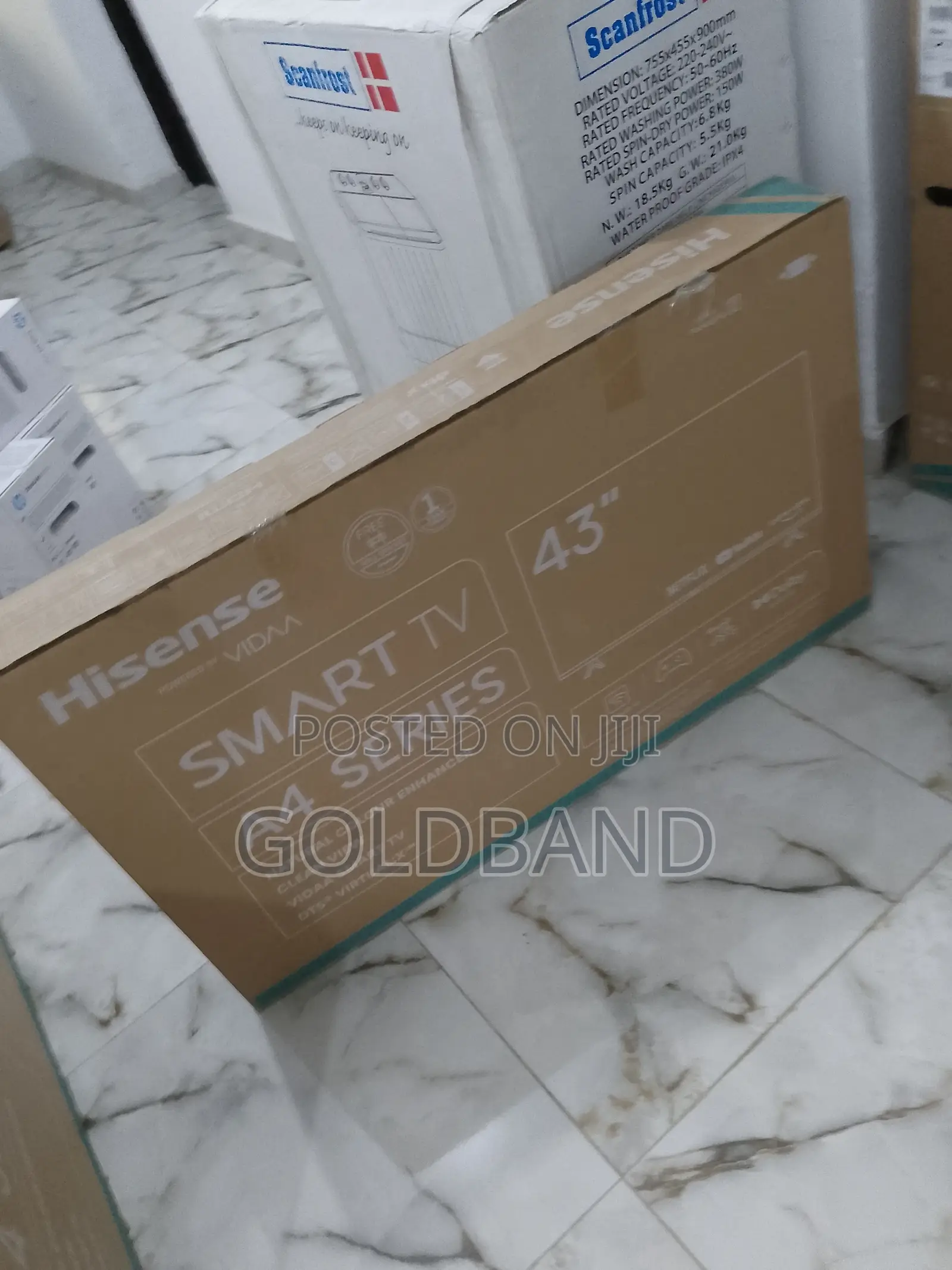 Hisense 43" Smart Tv- 43a4k- Games and Sports Mode