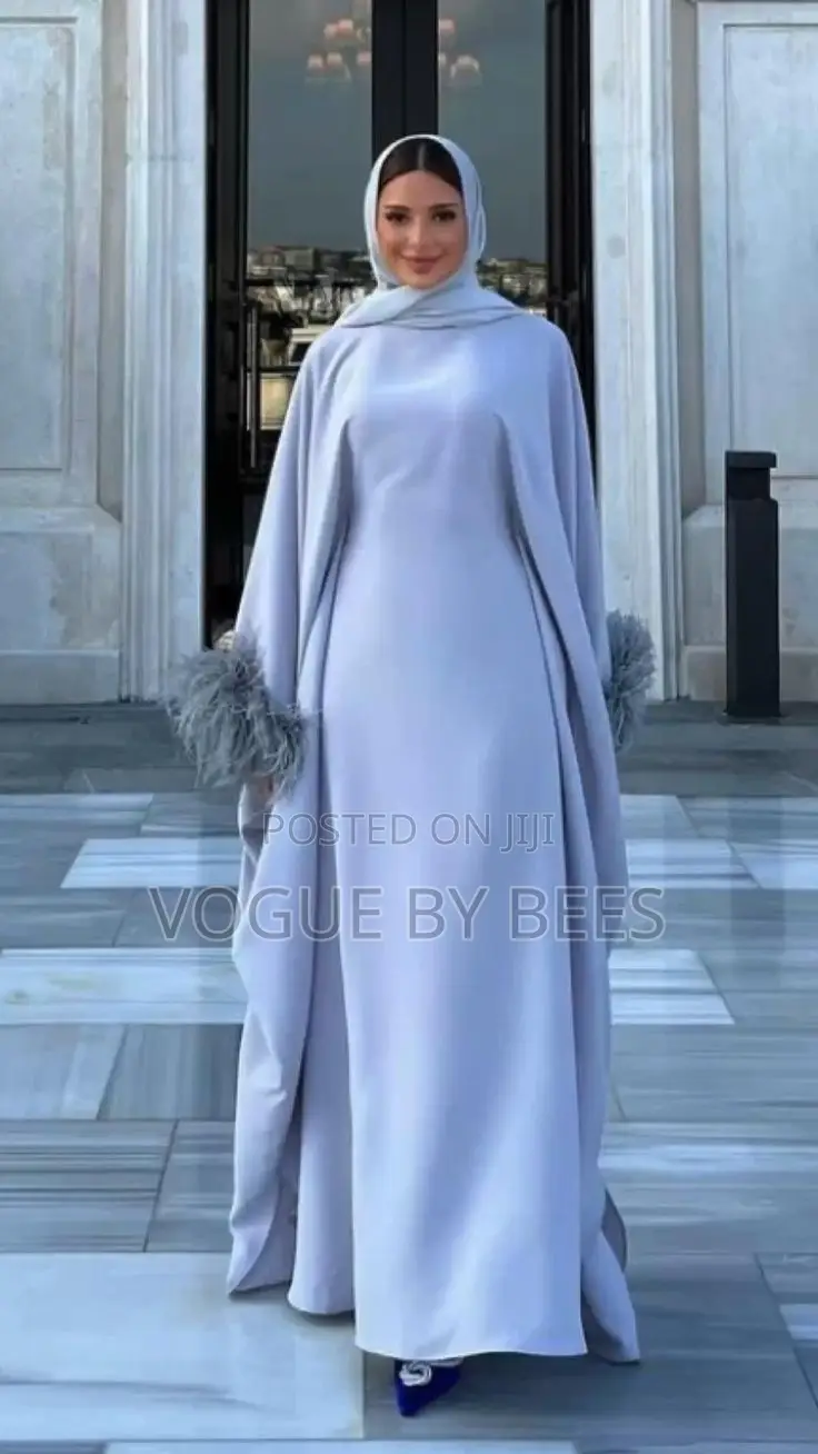 Silk and Inner Abaya Gown