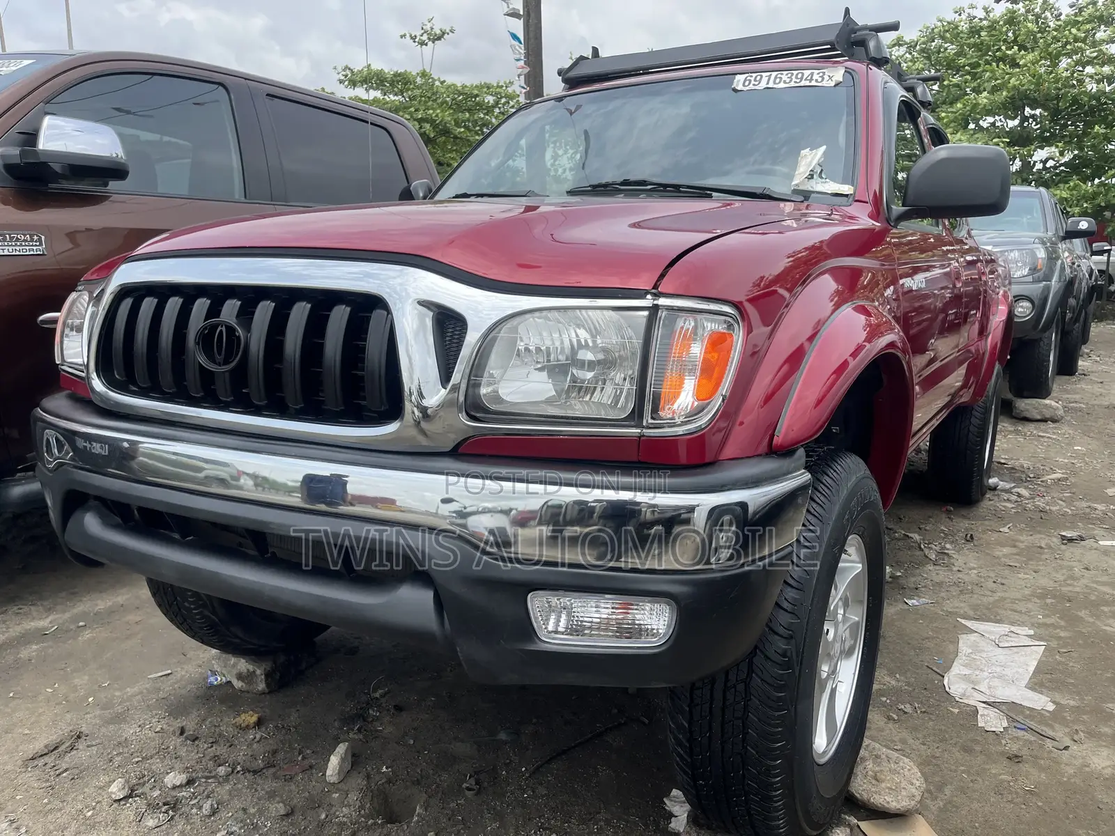 Toyota Tacoma 2004 Red