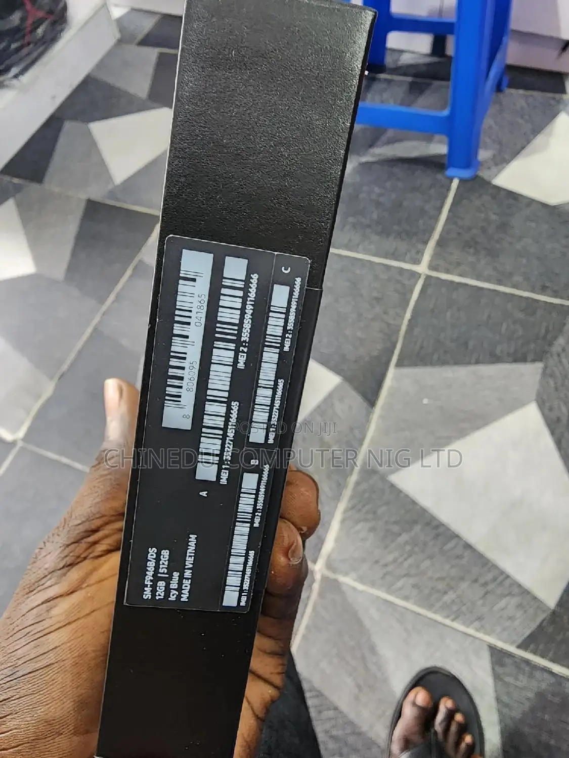 New Samsung Galaxy Fold 5G 512 GB Blue