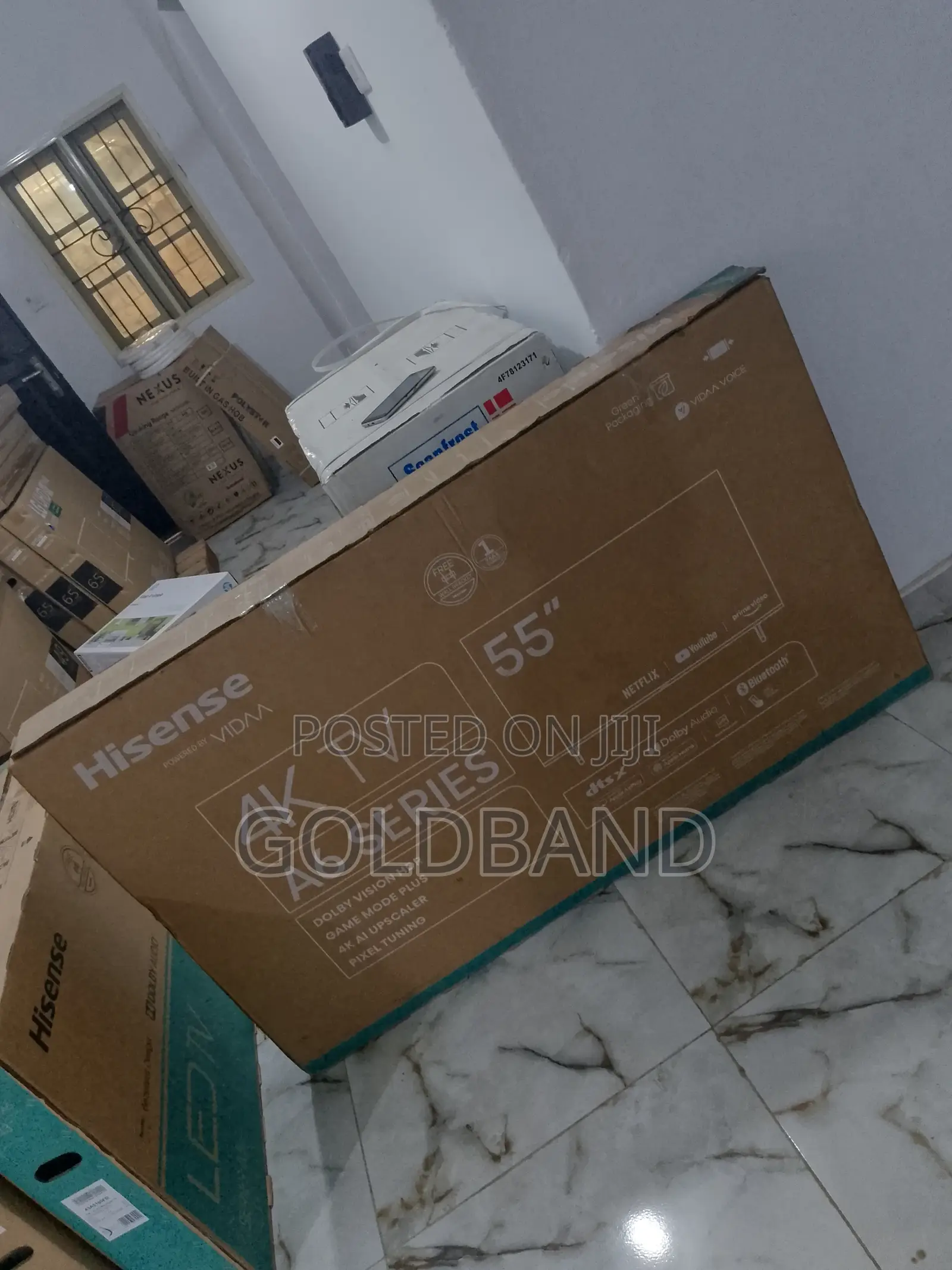 New 55 Inches Hisense 55A6K Smart TV