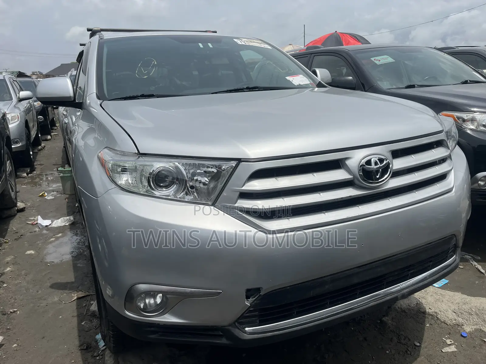 Toyota Highlander Limited 2012 Silver