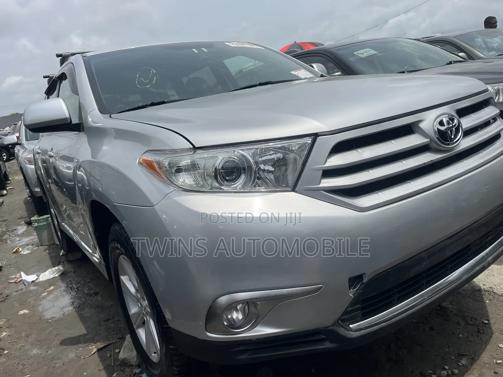 Toyota Highlander Limited 2012 Silver