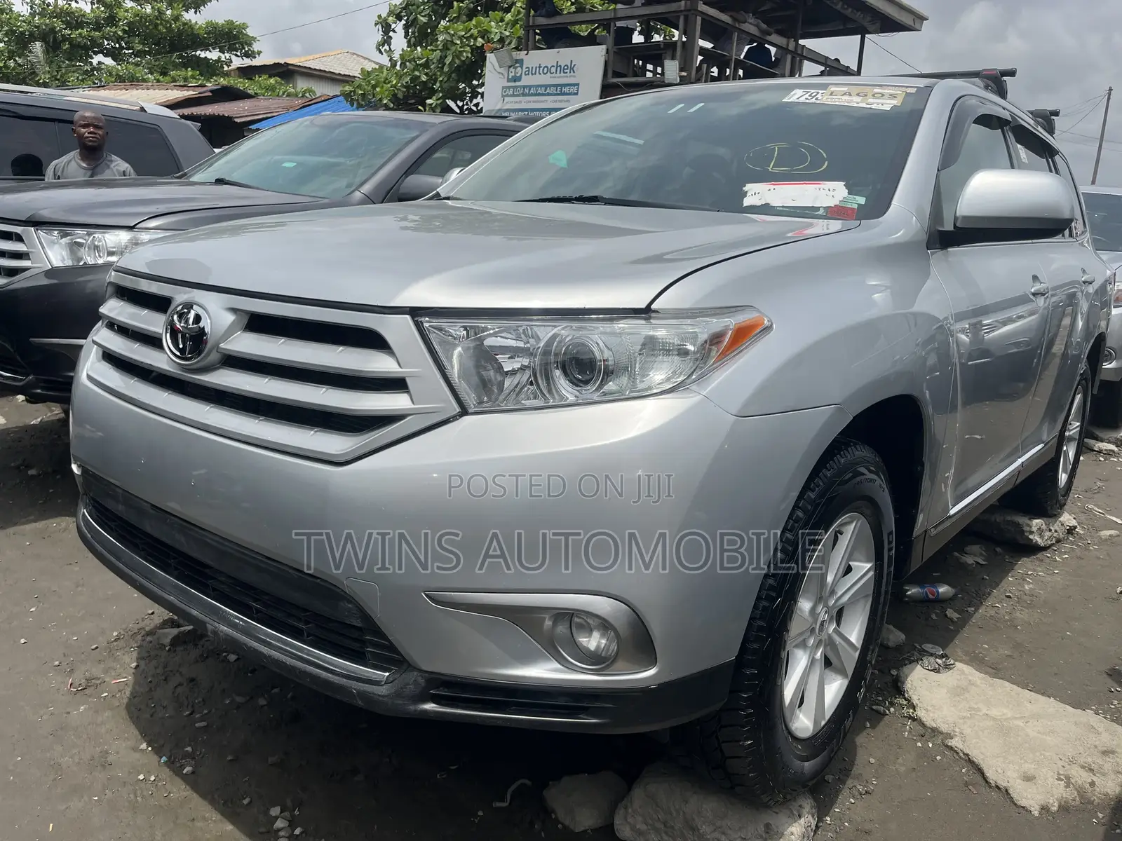 Toyota Highlander Limited 2012 Silver