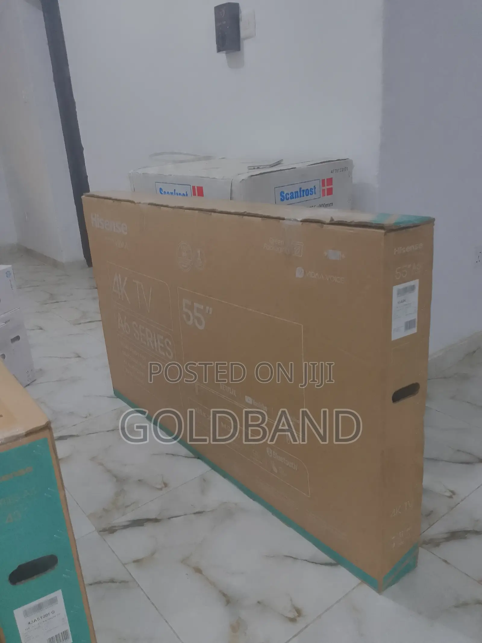 55 Inches Hisense 55A6K Smart Tv- Best Picture Quality