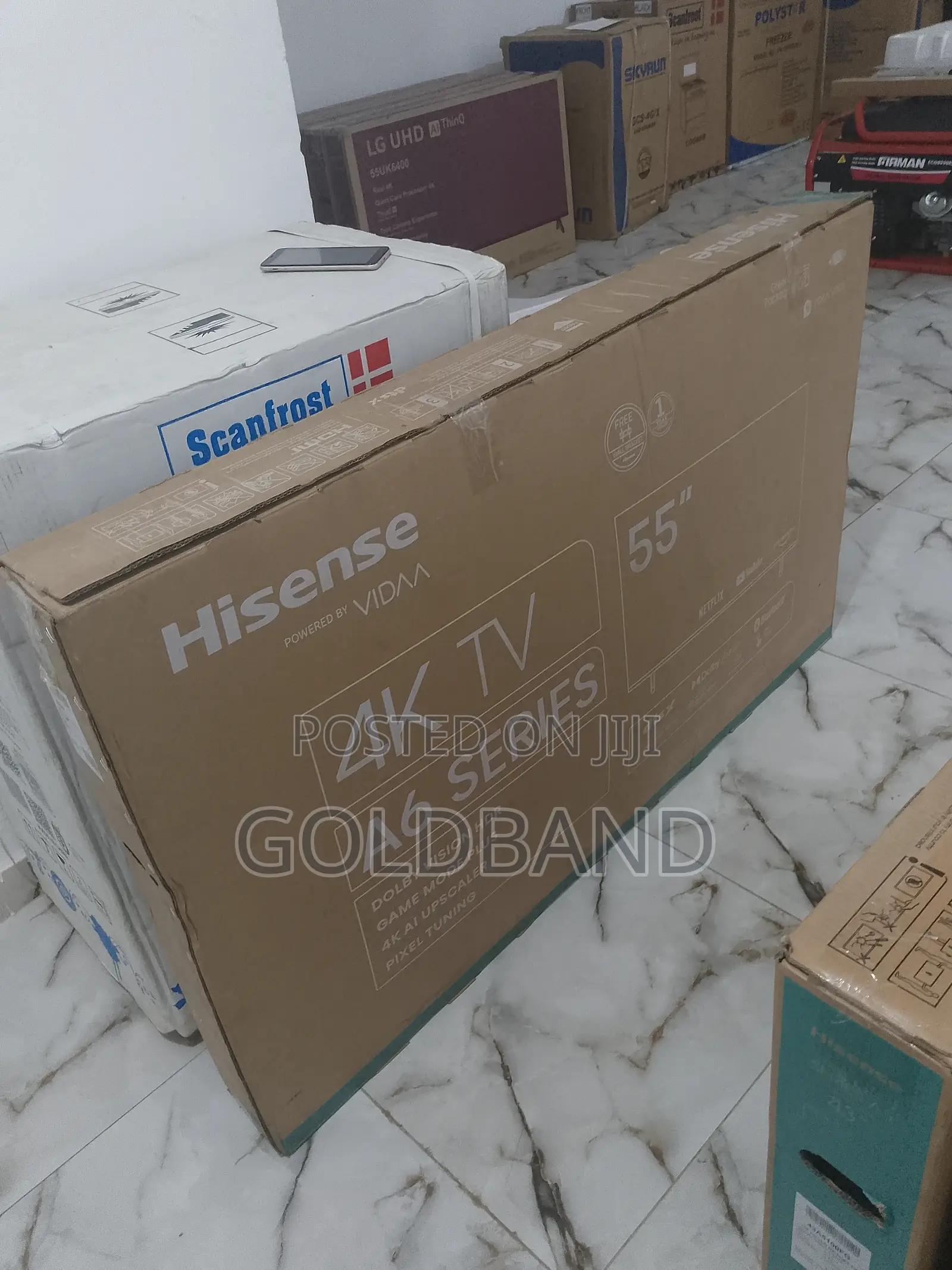 55" Hisense 55A6K Smart TV