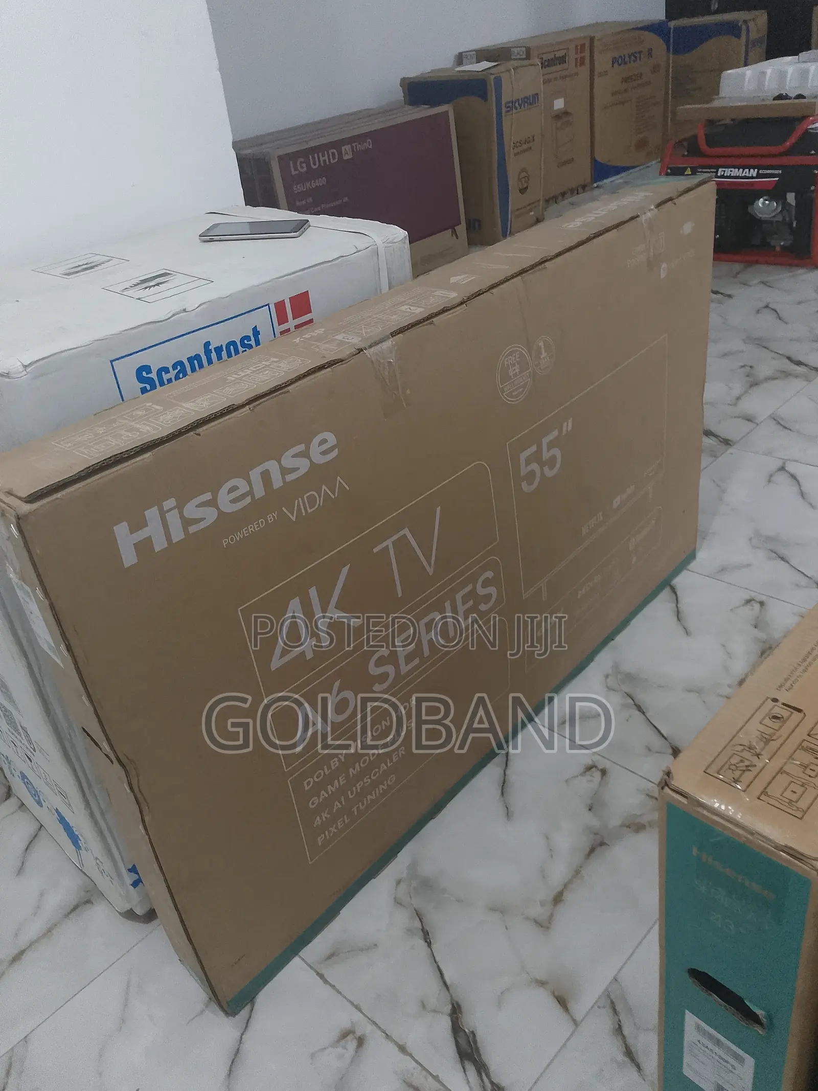 Brand New 55" Hisense 55A6K Smart TV