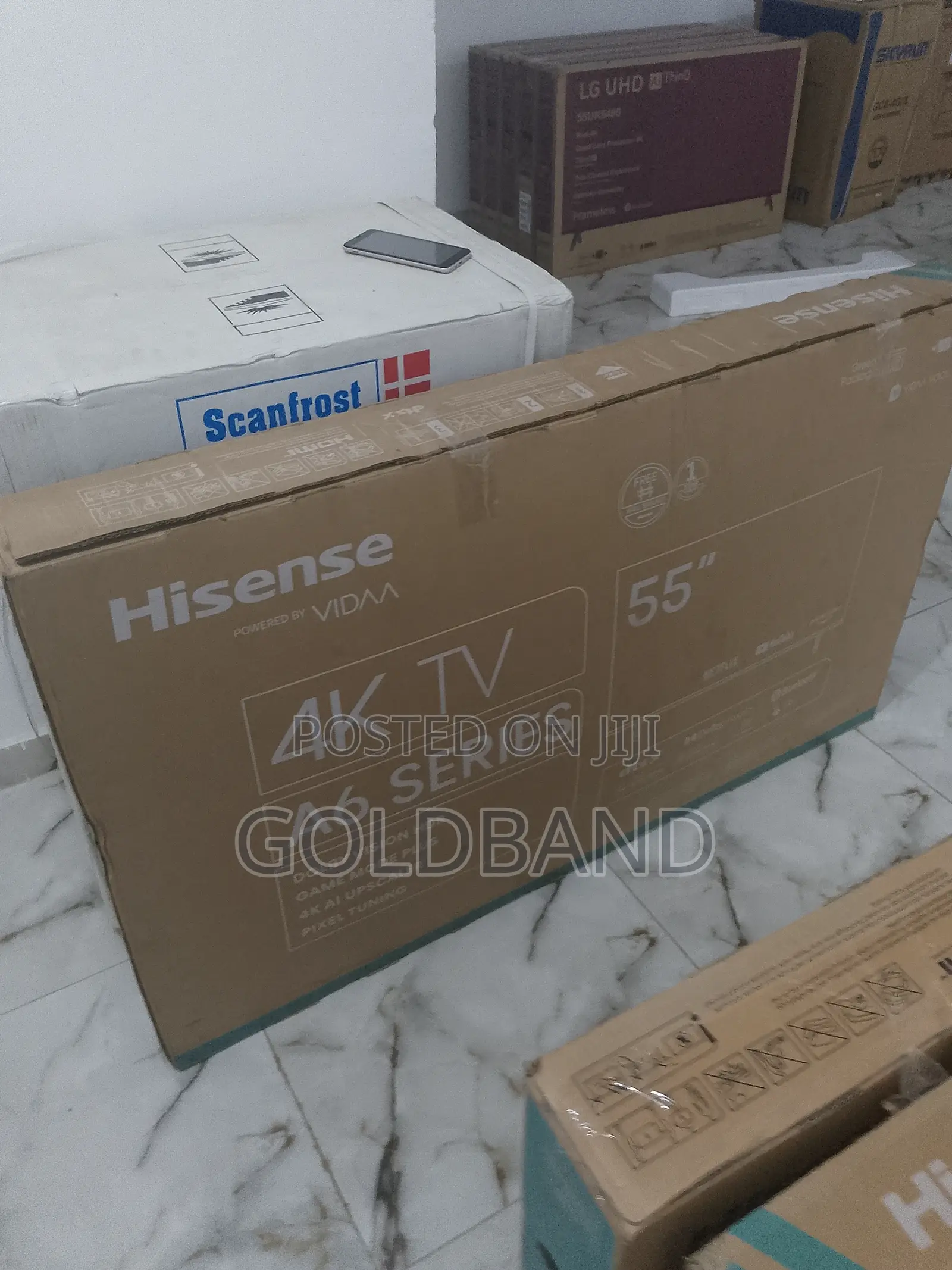 New 55" Hisense 55A6K Smart TV