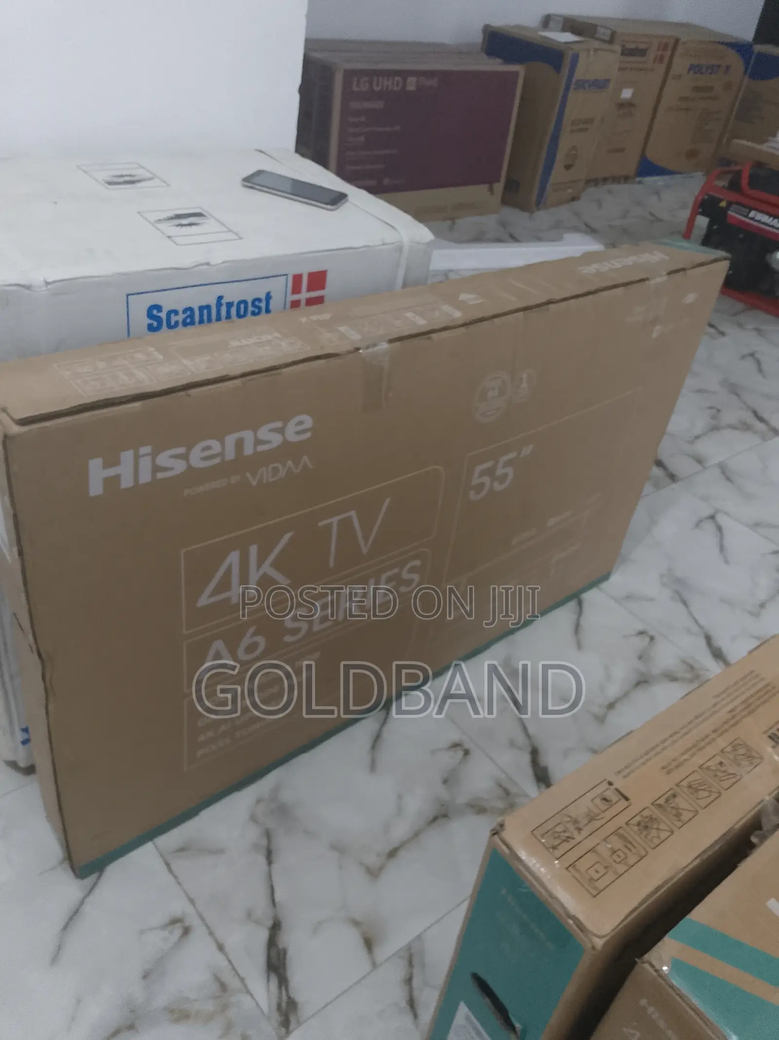 New 55" Hisense 55A6K Smart TV