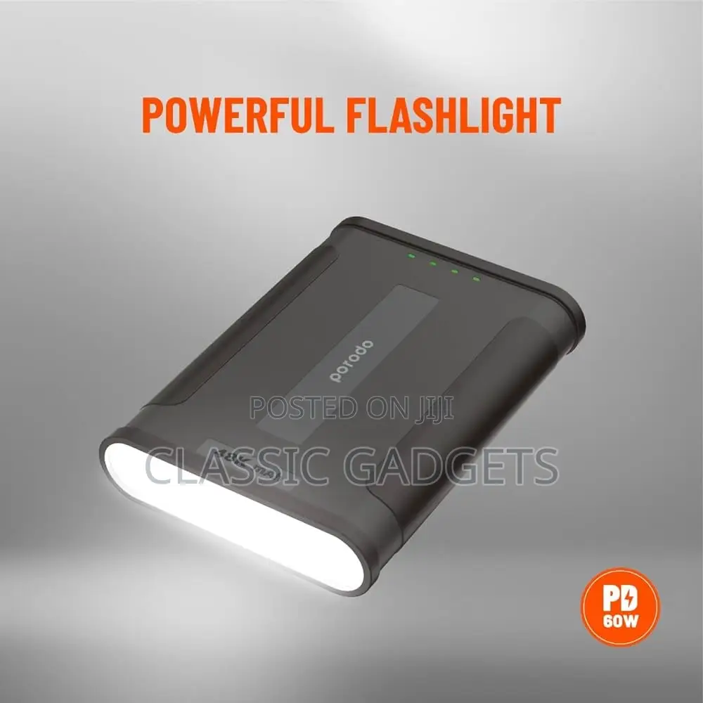 Porodo 48000mah Outdoor Power Pack With 60w Of
