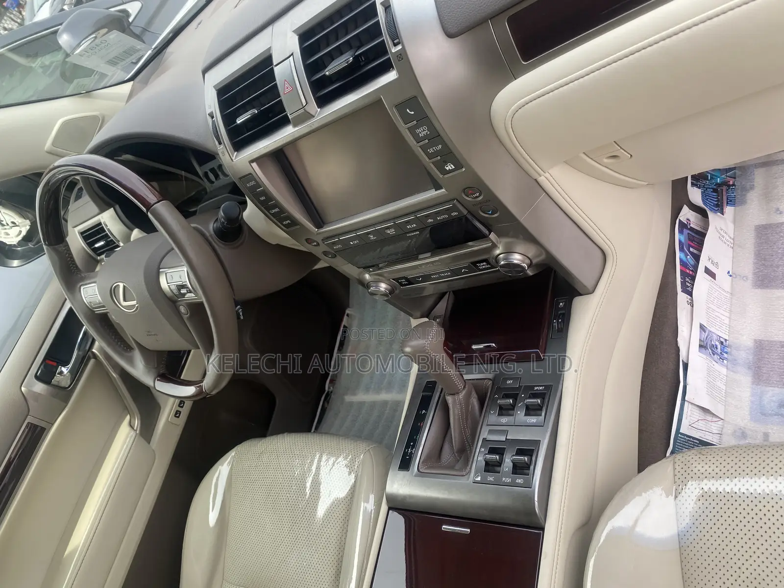 Lexus GX 460 Luxury 2015 White