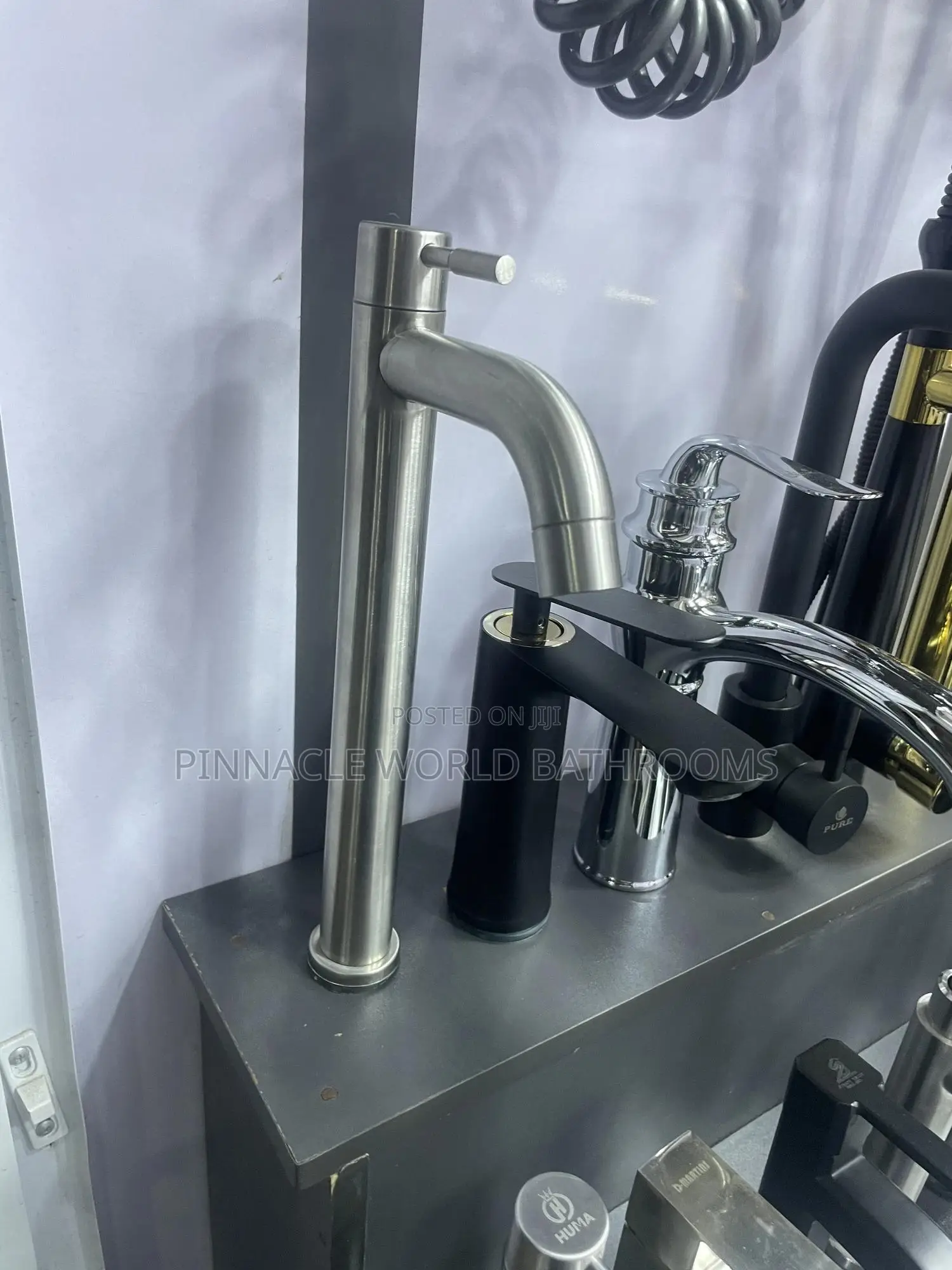 Long Cabinet Basin Tap
