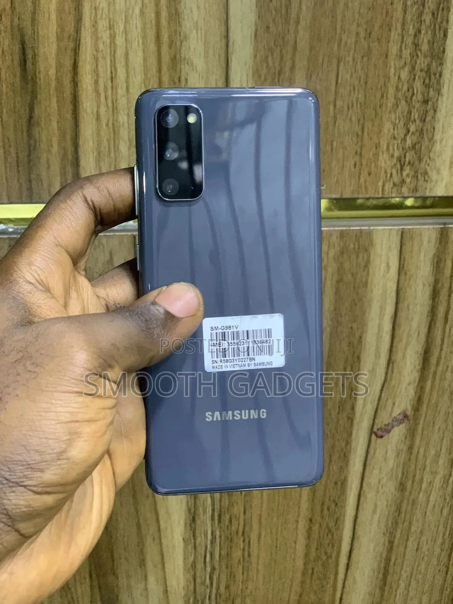 Samsung Galaxy S20 128 GB Gray