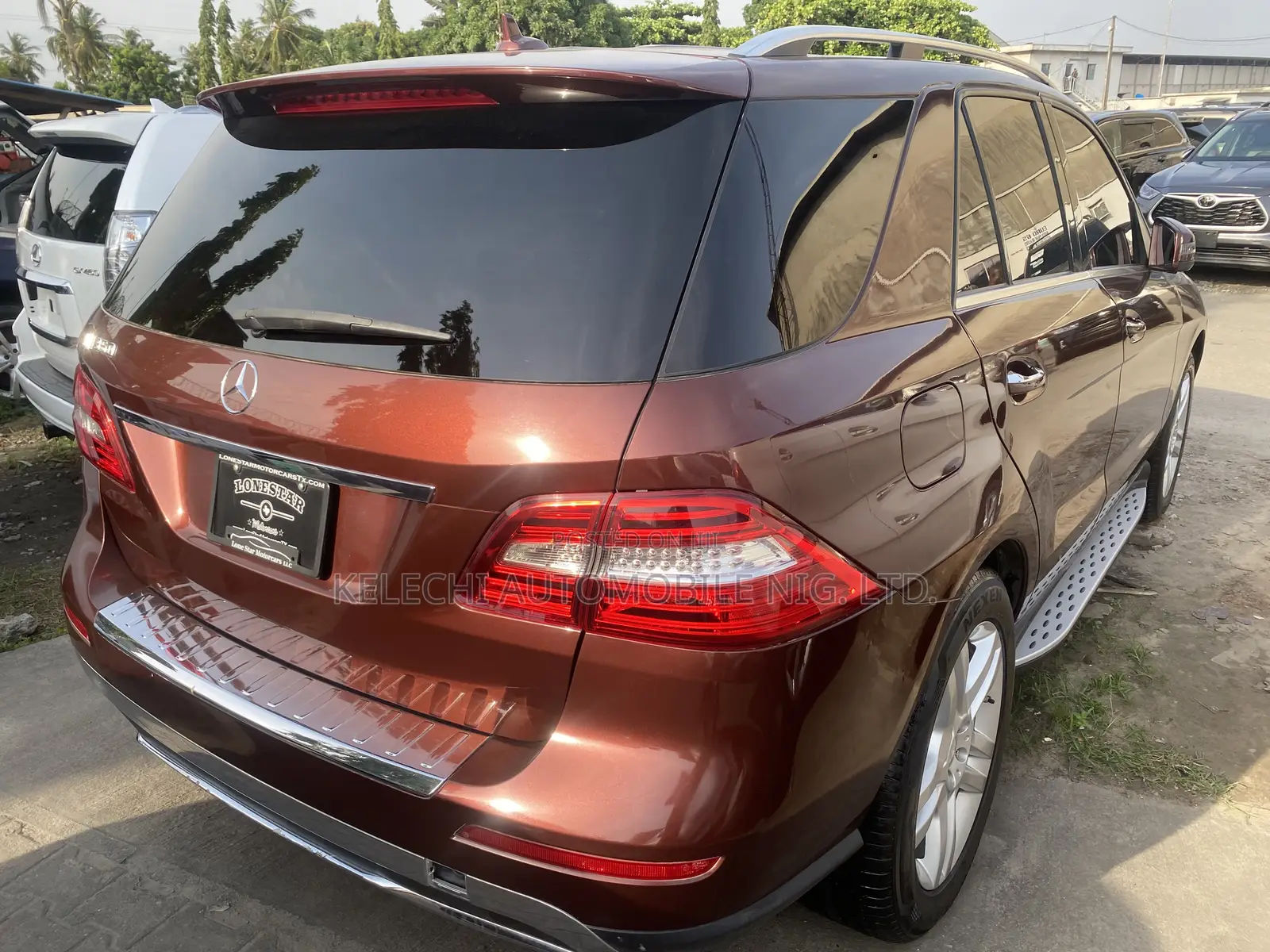 Mercedes-Benz M Class 2014 Red