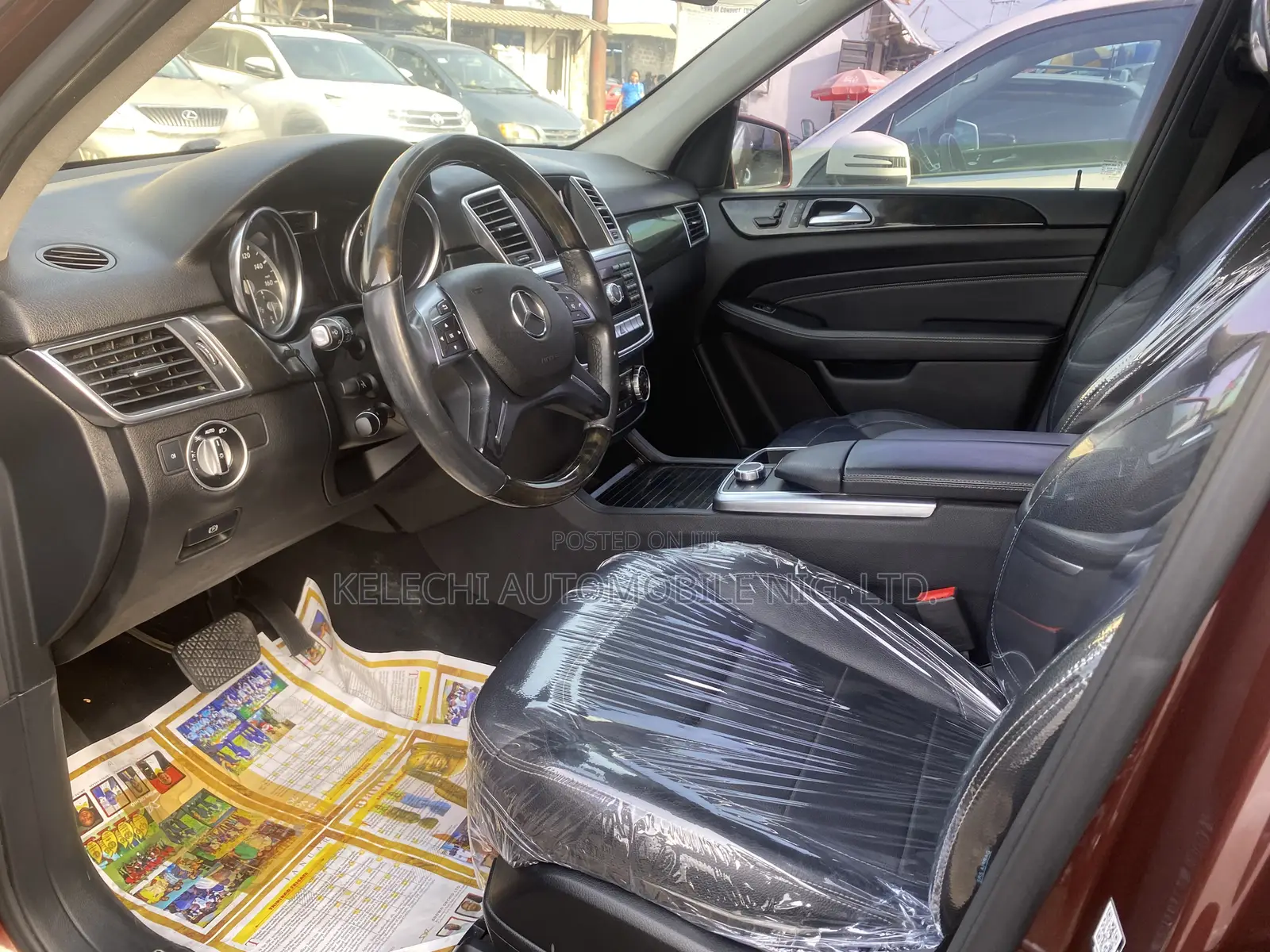 Mercedes-Benz M Class 2014 Red