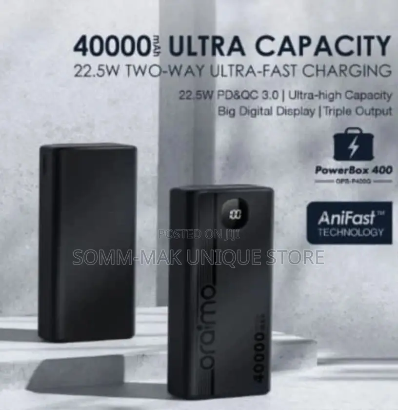 40000mah Ultra Fast Charging Power Bank