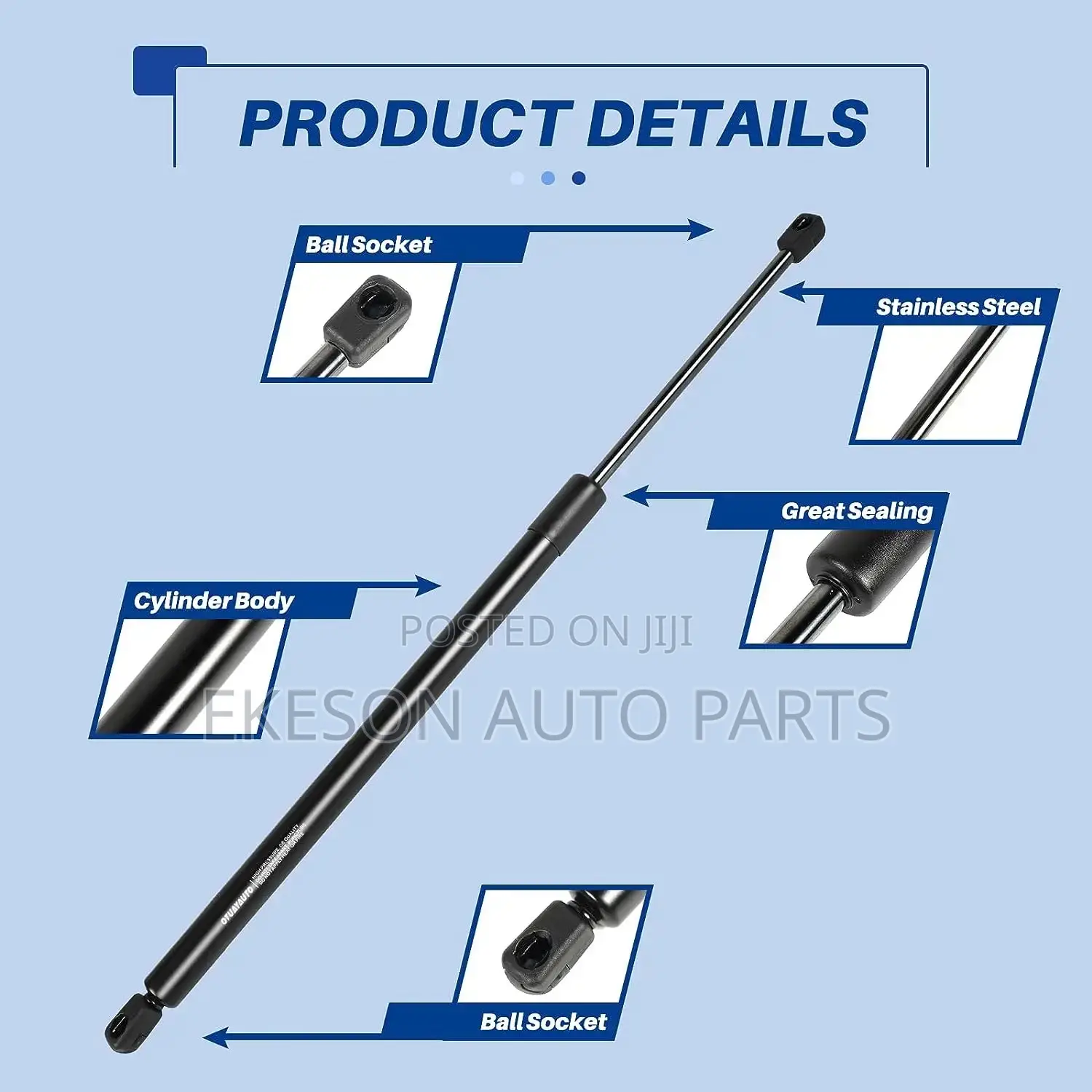 Boot and Bonnet Shock Hyundai and Kia
