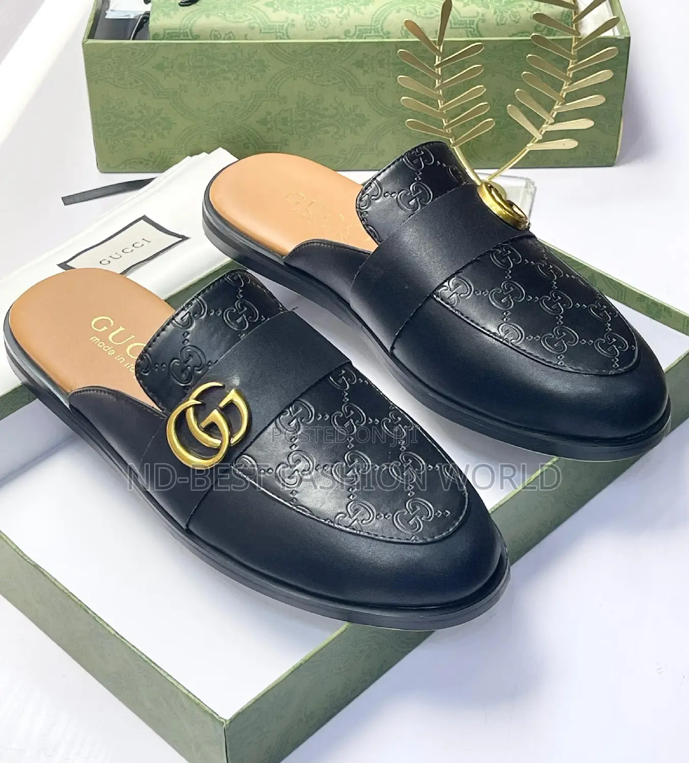 Pure Leather Half Shoe
