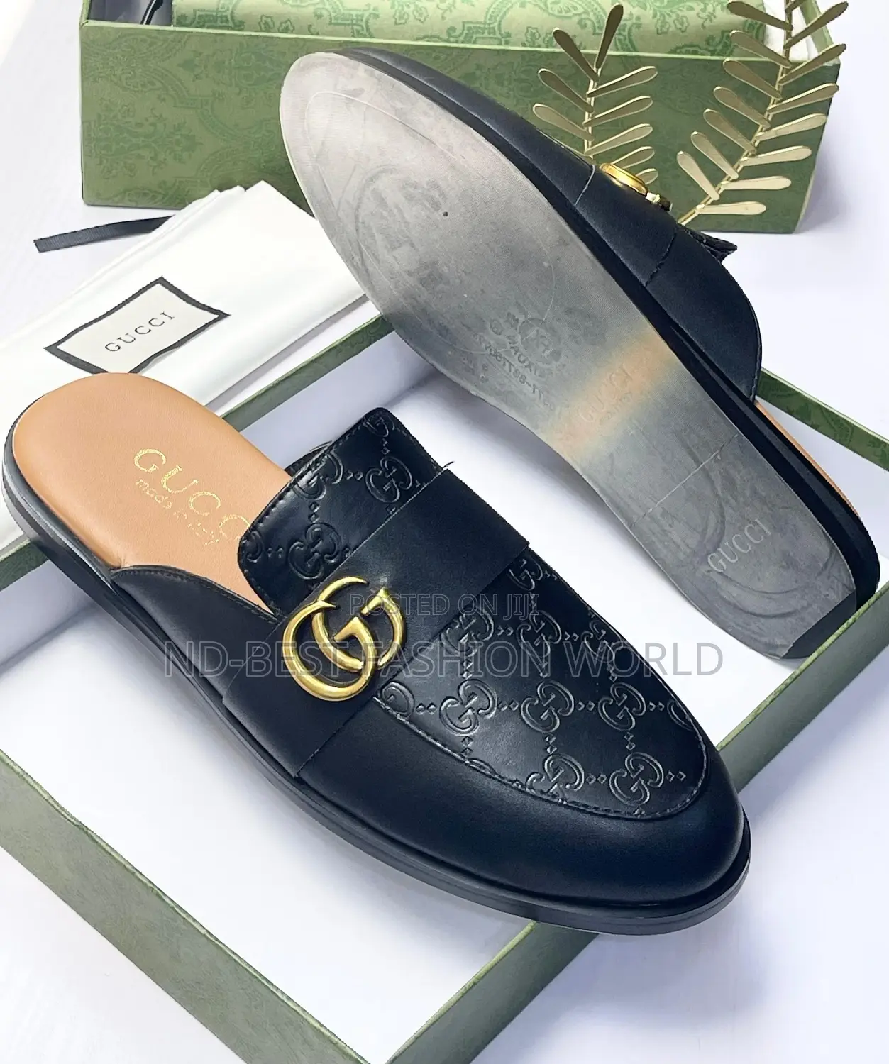 Pure Leather Half Shoe
