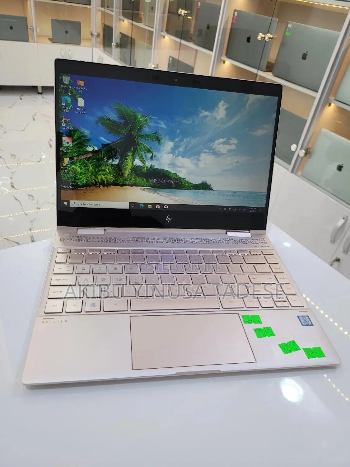Laptop HP Spectre X360 13 16GB Intel Core I7 SSD 512GB