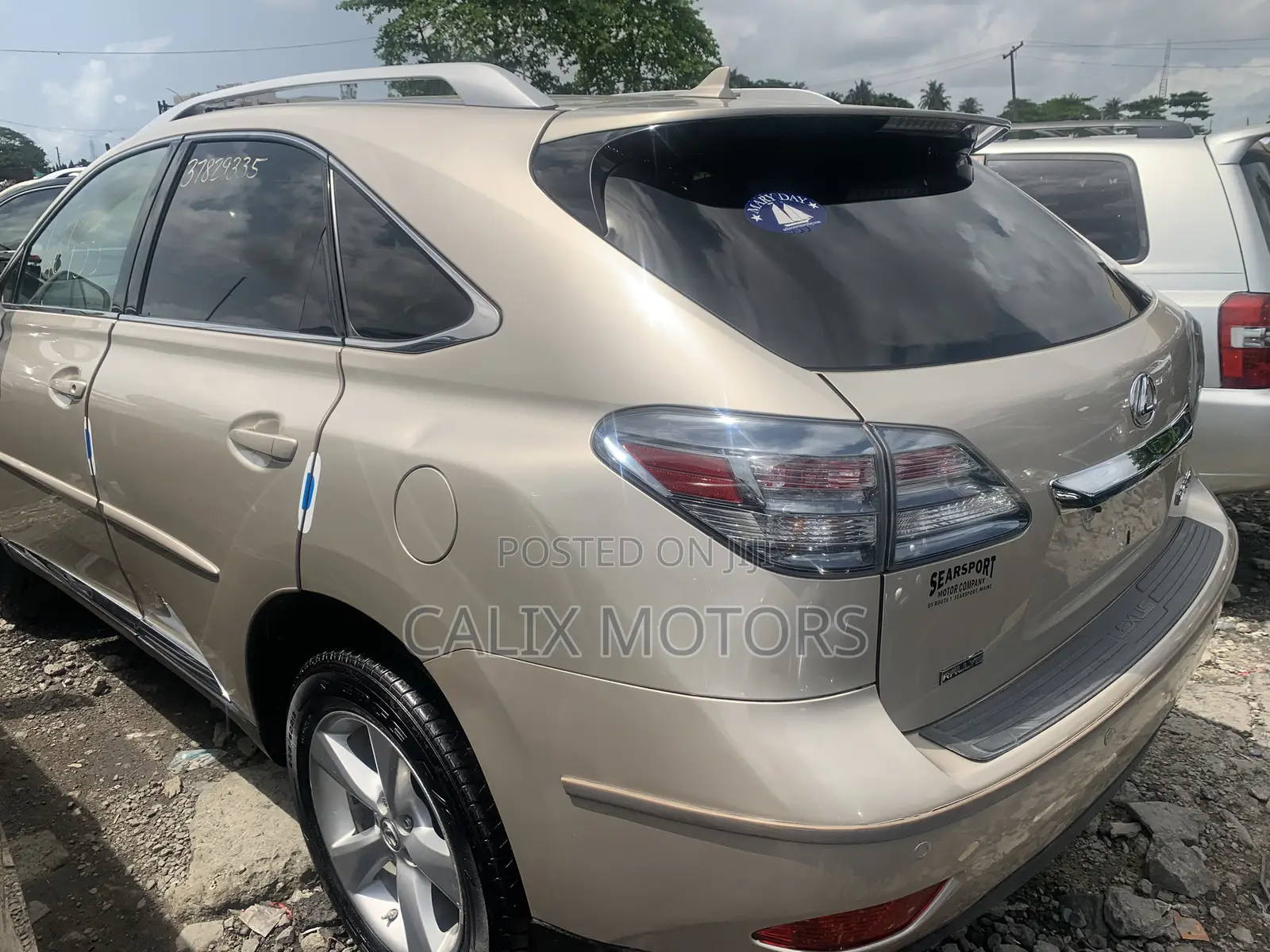 Lexus RX 2012 Gold