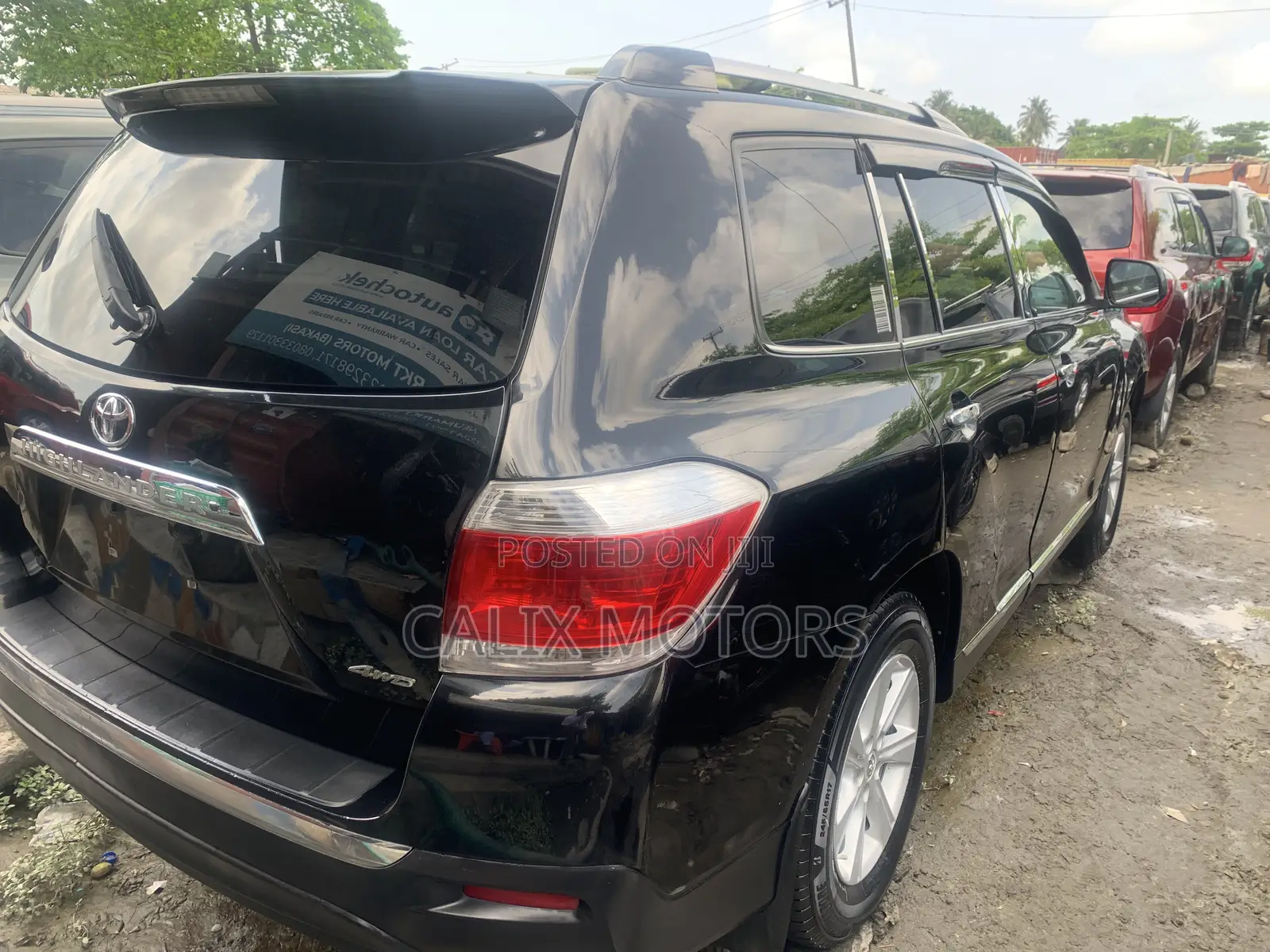 Toyota Highlander 2011 Black