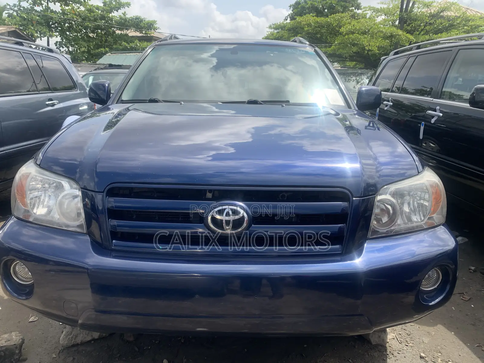 Toyota Highlander 2007 Blue