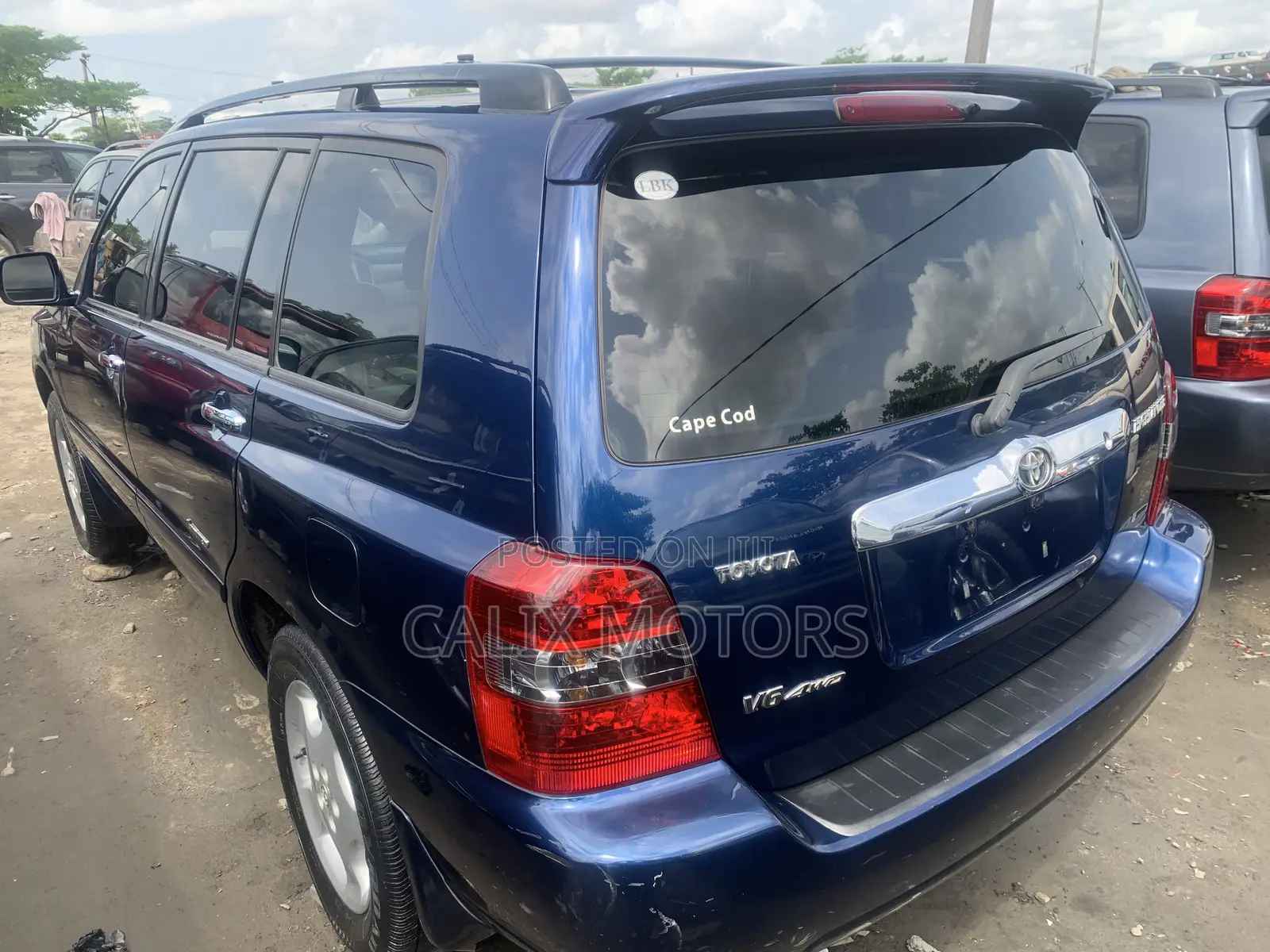 Toyota Highlander 2007 Blue