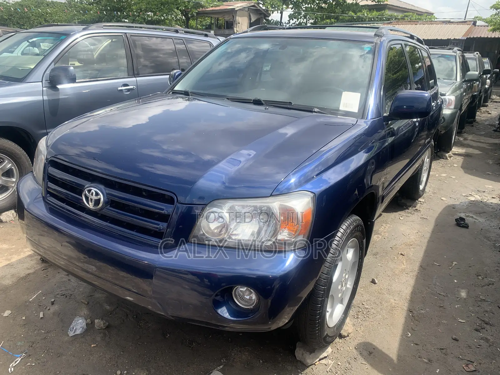 Toyota Highlander 2007 Blue
